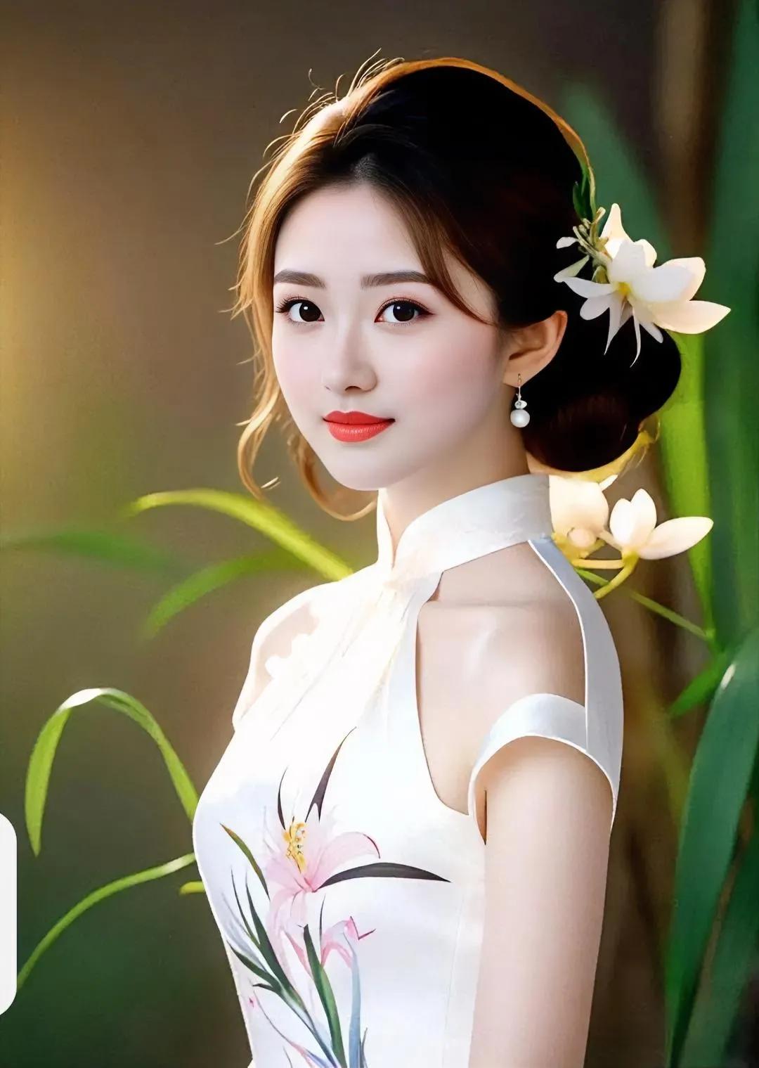 花开花落，岁月静好。花中妙龄美少女 娇艳动人的容颜