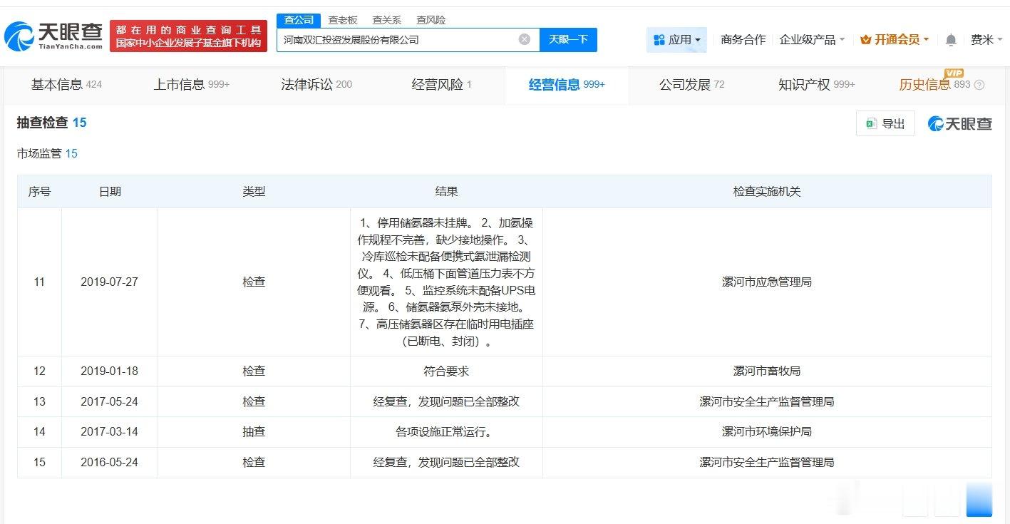 【双汇曾被多次责令整改双汇旗下超80家分支机构已吊注销】双汇发布致歉声明 据媒体