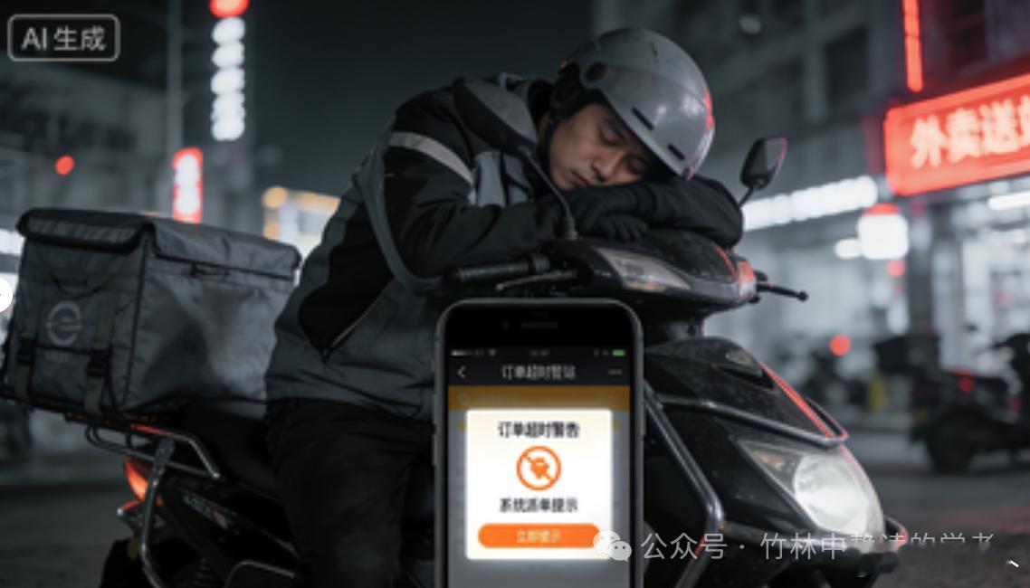 新就业群体党建 暖新行动 🚩🚩🚩凌晨三点的街头，是外卖小哥划破夜色的车灯；