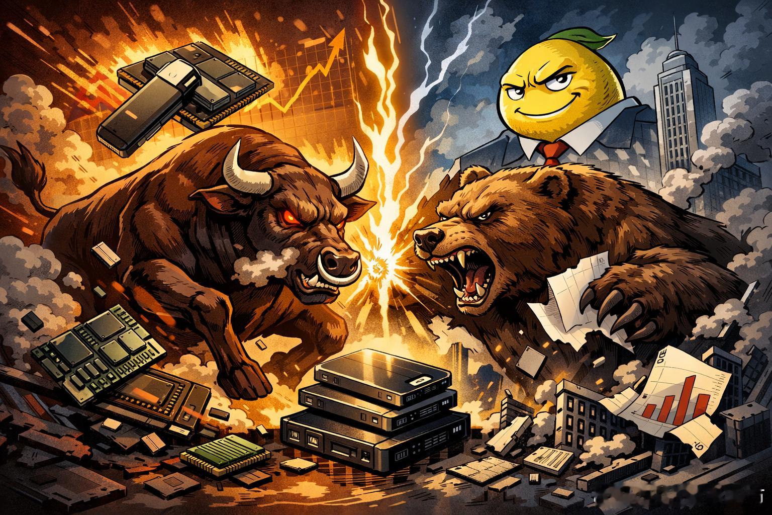 存储大牛股遭顶级空头突袭：闪迪这场“周期审判”，到底是在戳泡沫，还是在给趋势加油