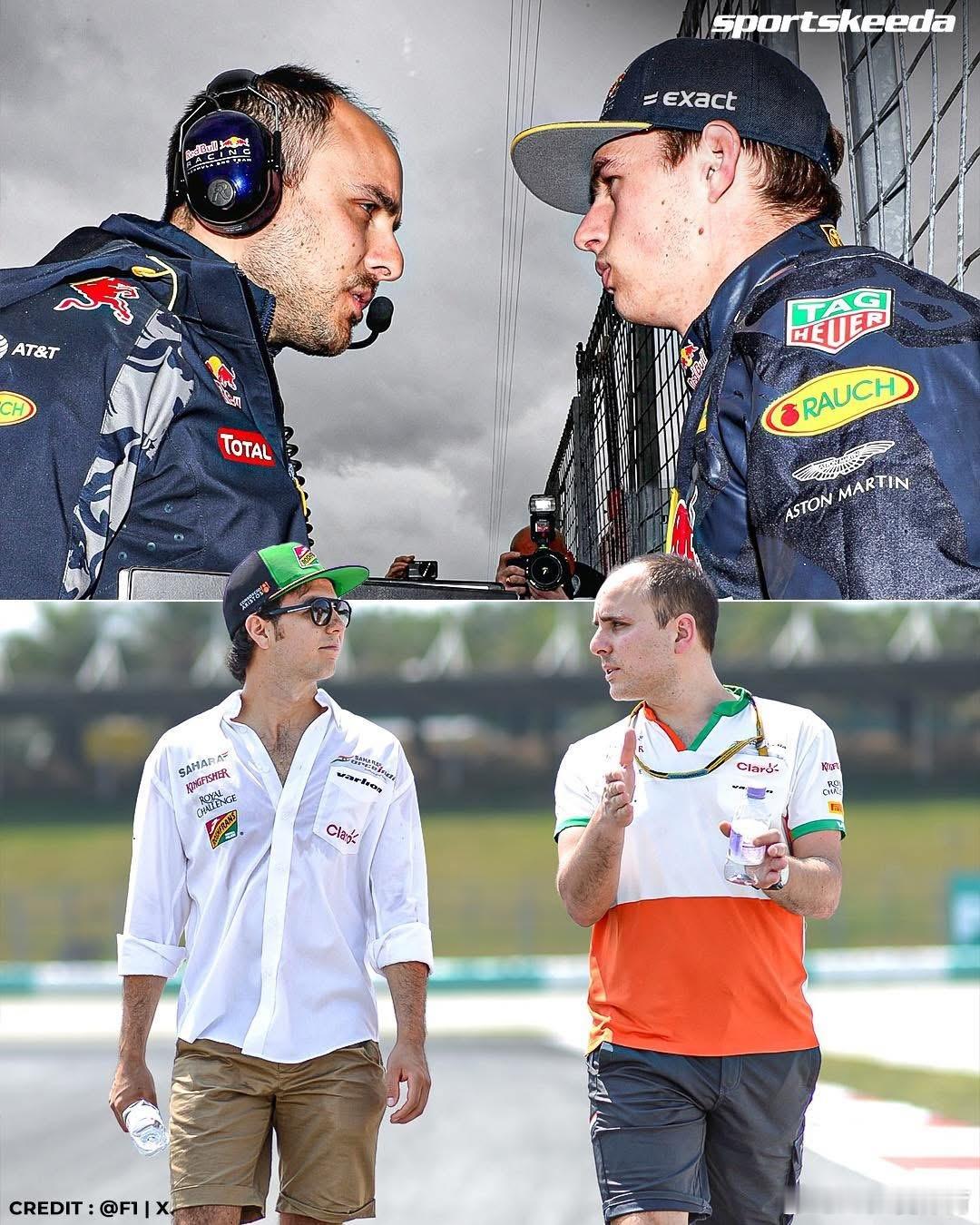 当年印度力量的GP和checo如今的GP和Max看看GP头发做工程师确实挺烧脑的