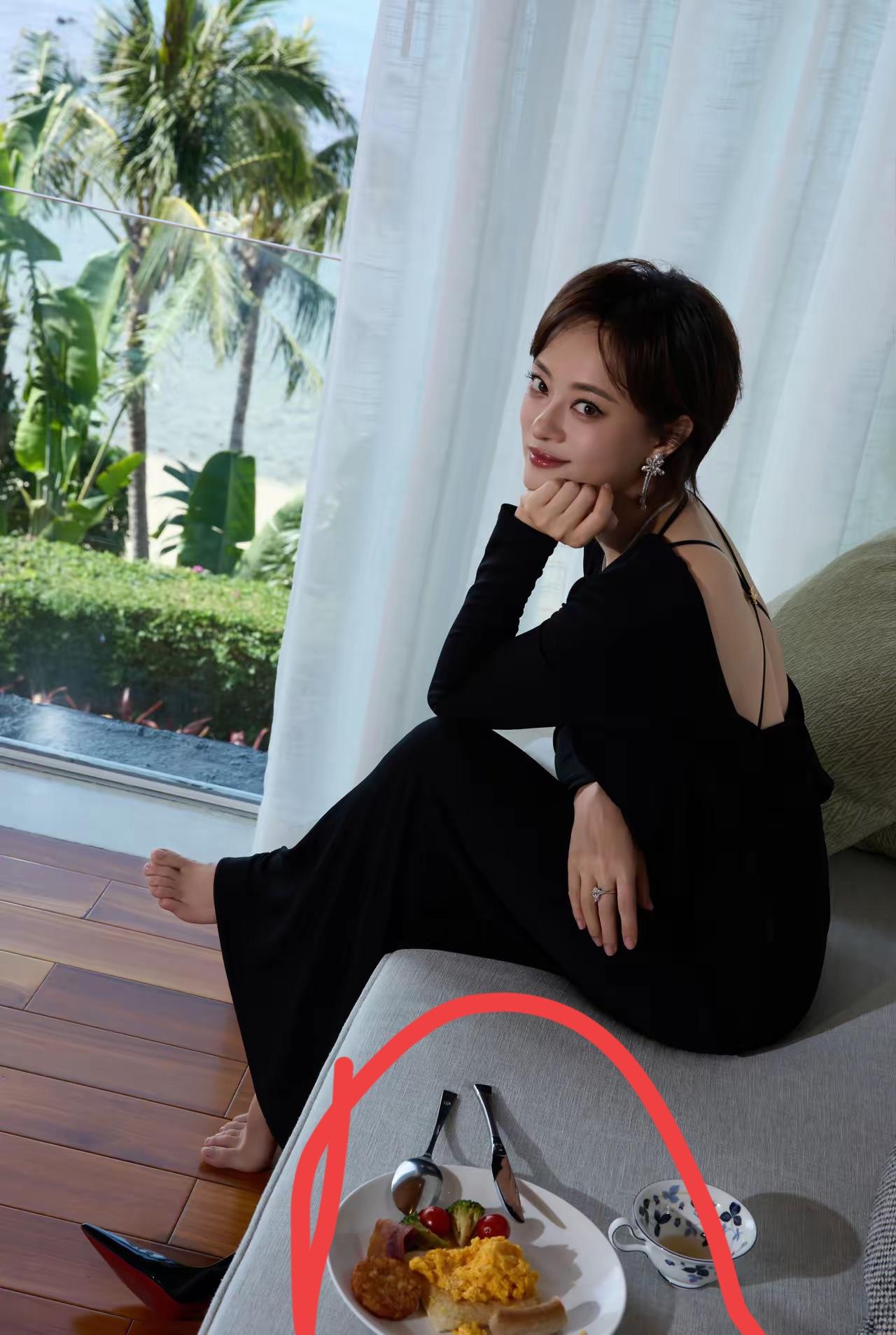 孙俪吃的是什么，看上去非常有营养的