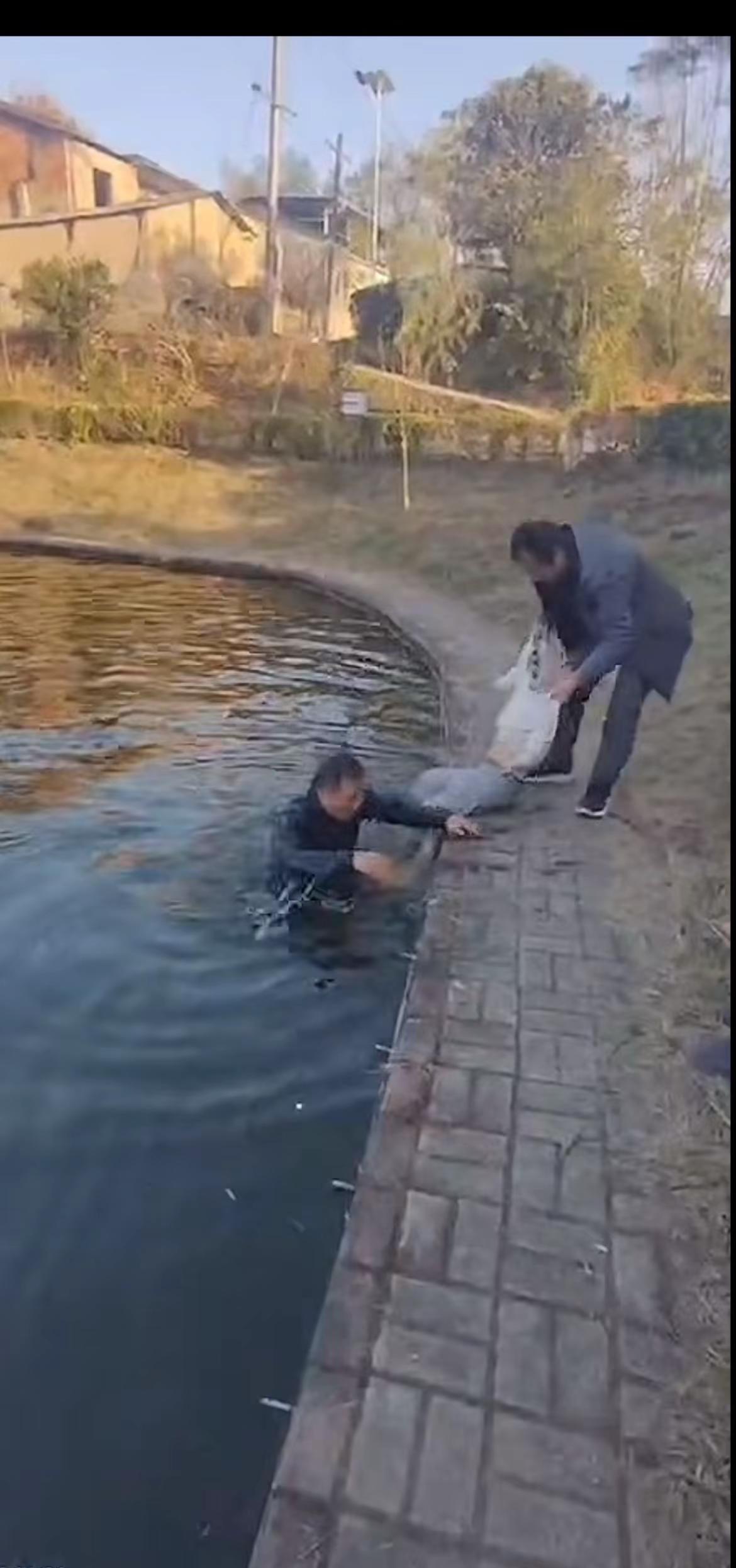 孩子掉河里，被人救起来了，大人还不知道在哪里，真实户外