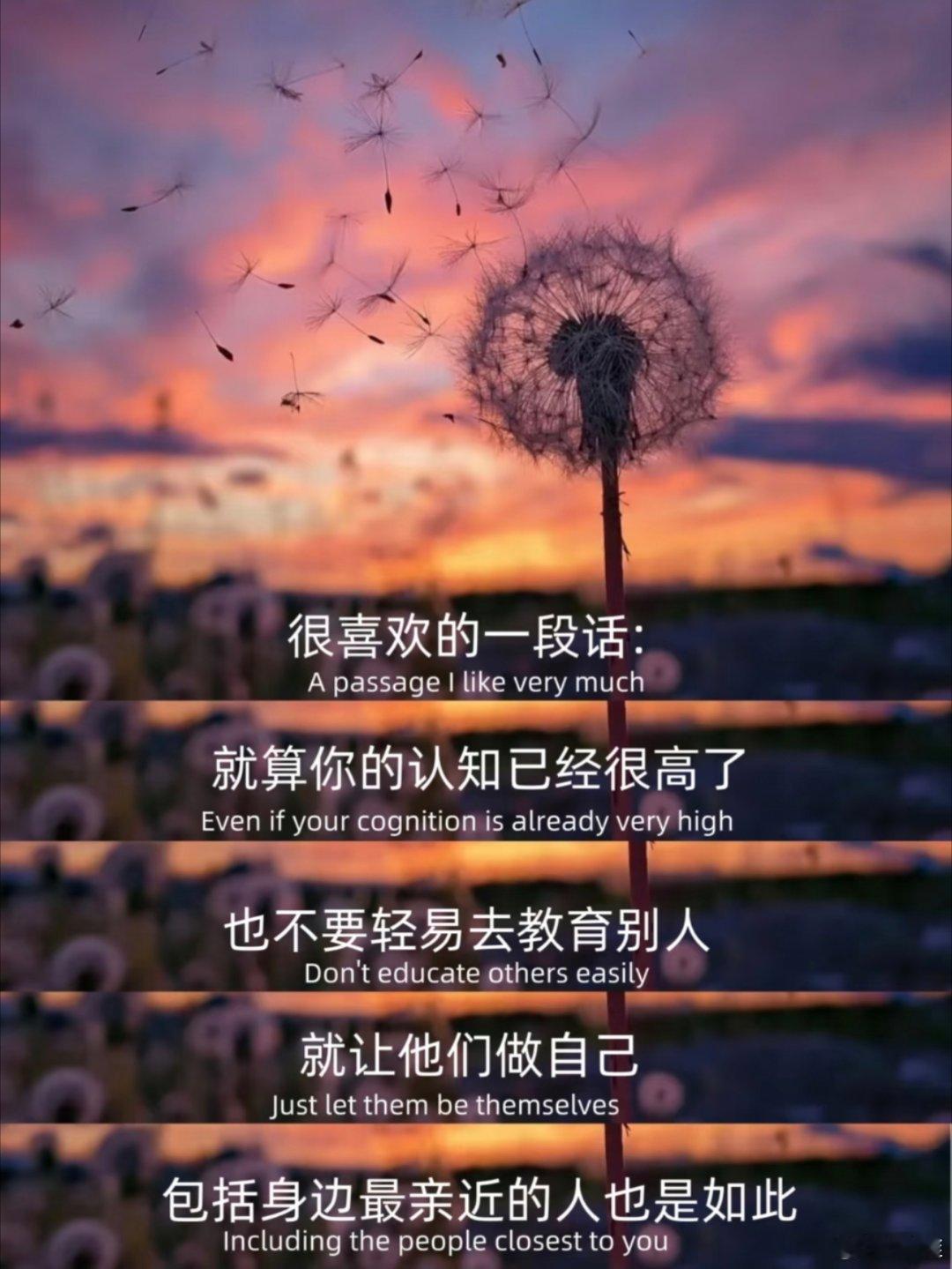 这段话，真的很认同。 