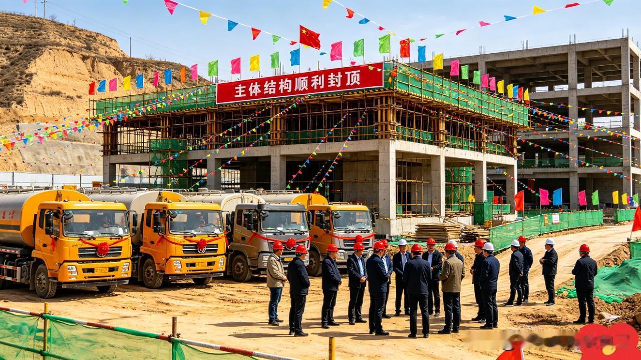 神木又一民生环保大工程传来好消息！

本地污水处理厂扩容提升改造项目主体终于封顶