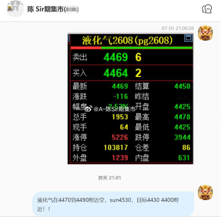 2026/7/2第二单【2608液化气】液化气完成80点！160点的lirun！