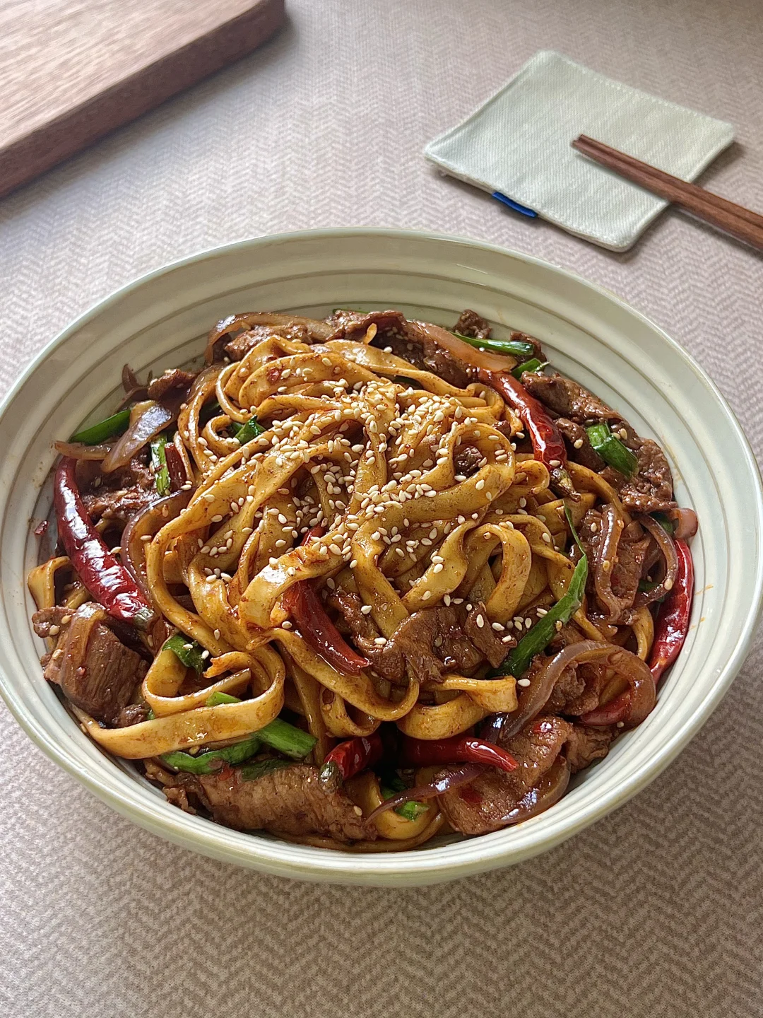 干煸炒面太香了🤤怎么能那么好吃❗️