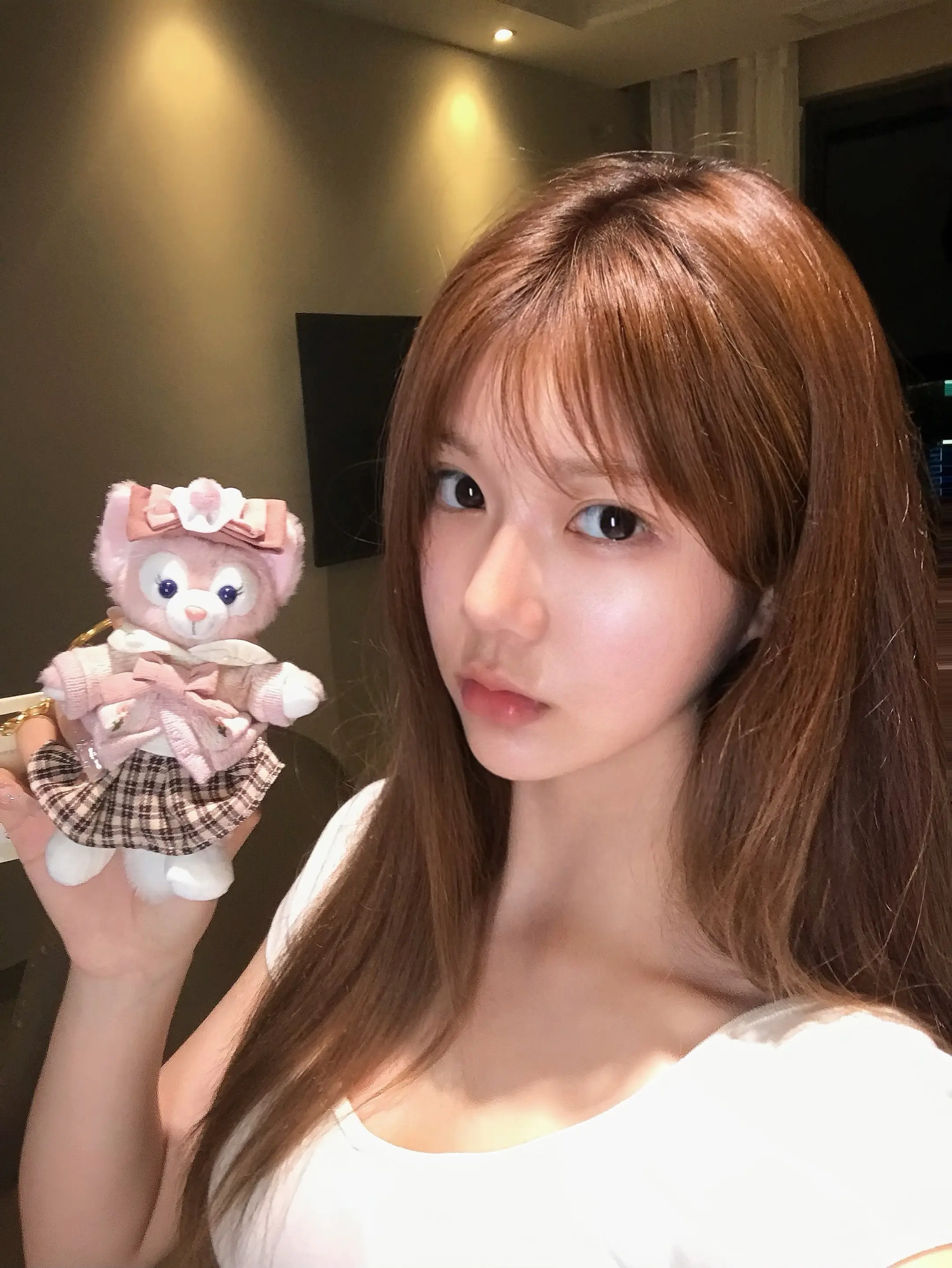 希望你可以永远保护我的孩子气