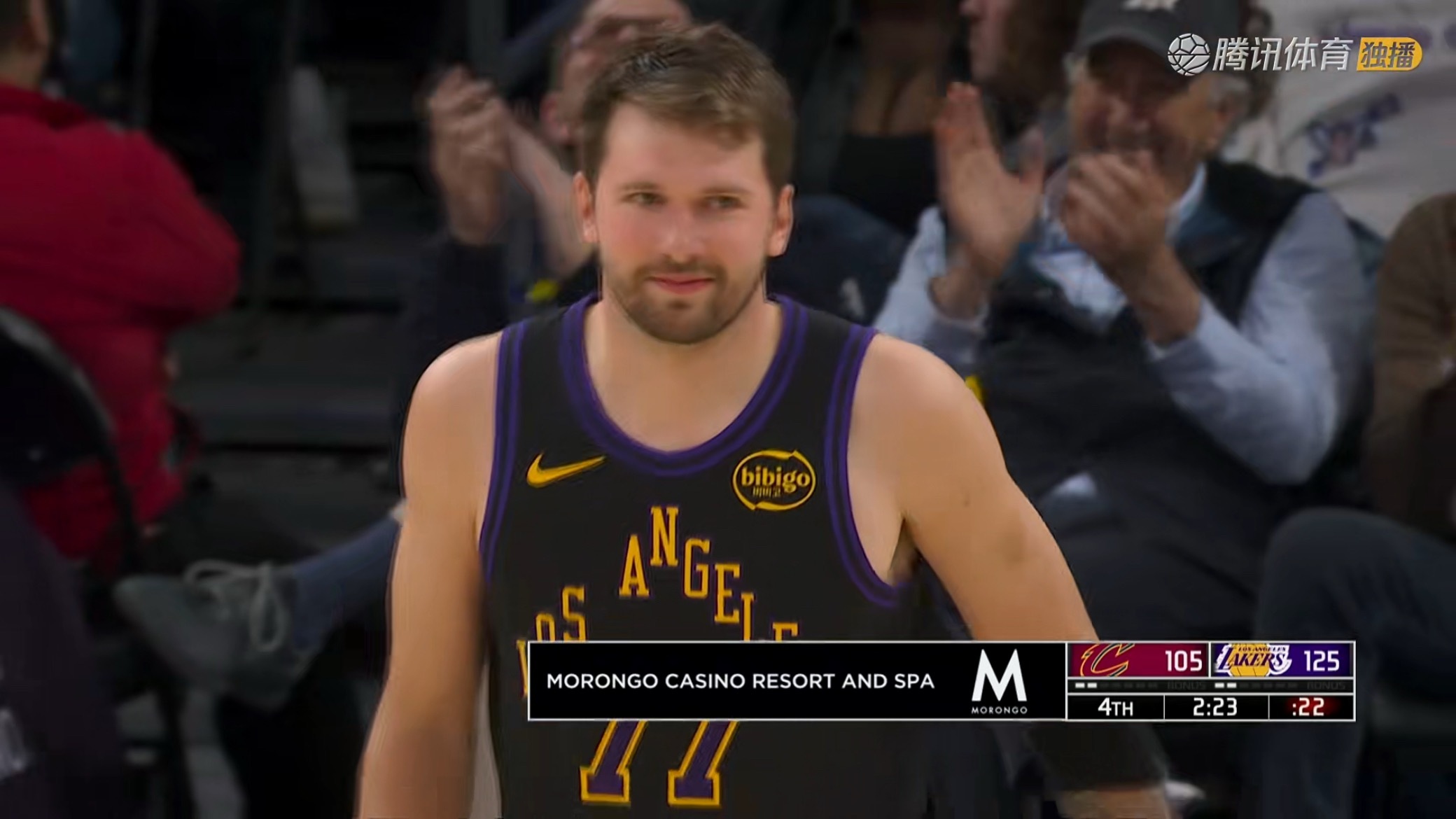 东契奇40分到手！骑士vs湖人