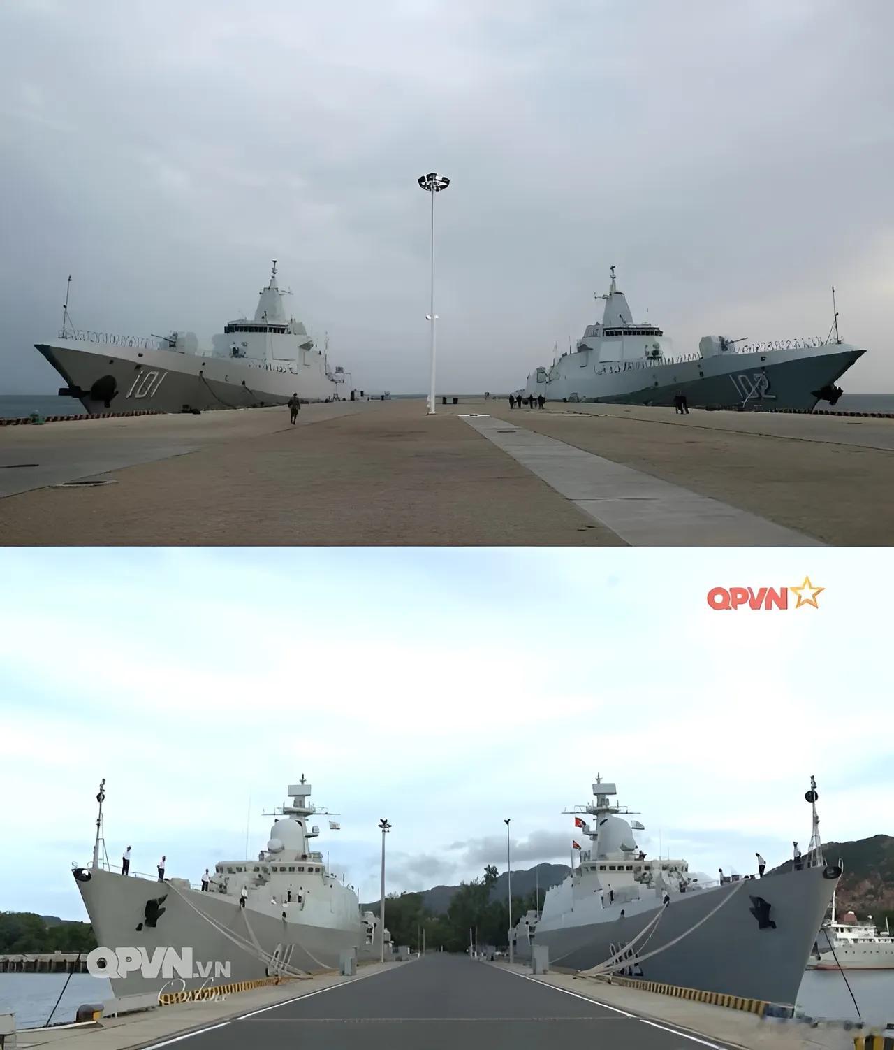 虚假的055型导弹艇VS真实的11611型导弹艇 ​​​