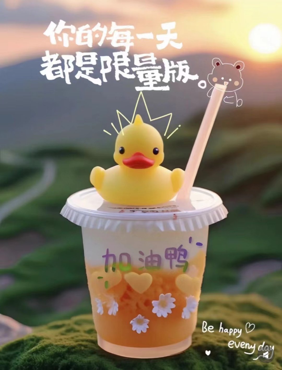 自由和快乐才是生活的最高旨意，向光而行，心怀希望 ​​​