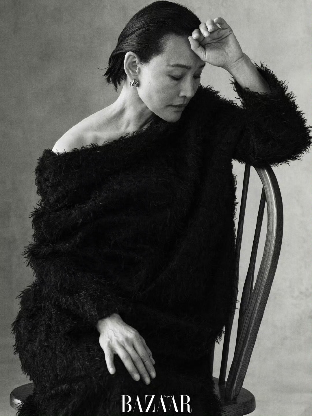 镜头之内，陈冲 许文姗时尚芭莎大片摄影/左舒同 