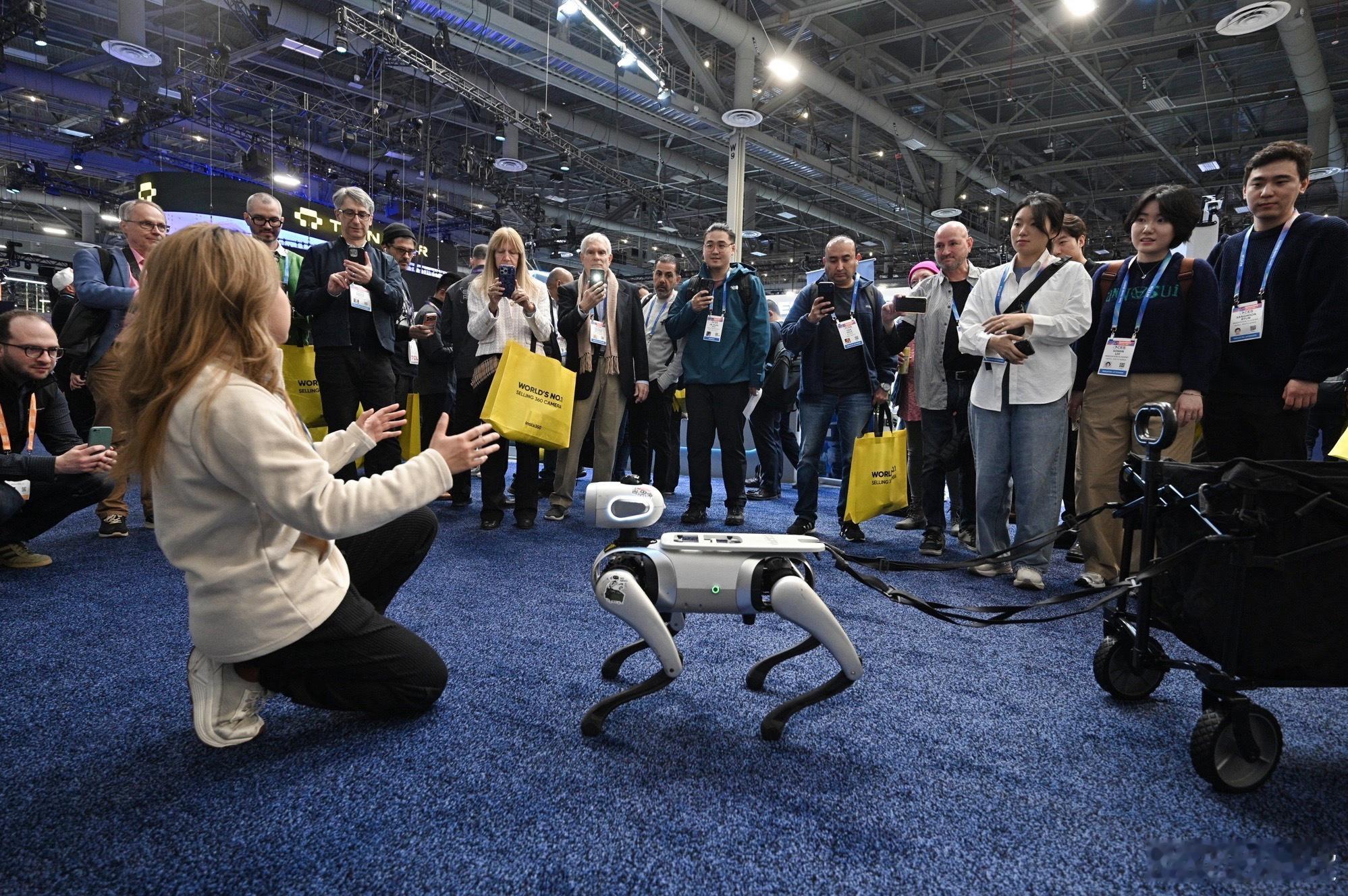 2026ces 上大头也是明星的待遇了越来越期待提小朋友的智能伙伴了Vbot超能