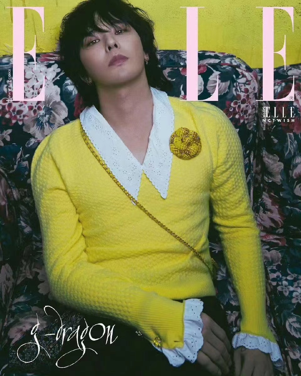 #权志龙韩版elle封面大片##权志龙登韩版ELLE封面#权志龙登韩版ELLE封
