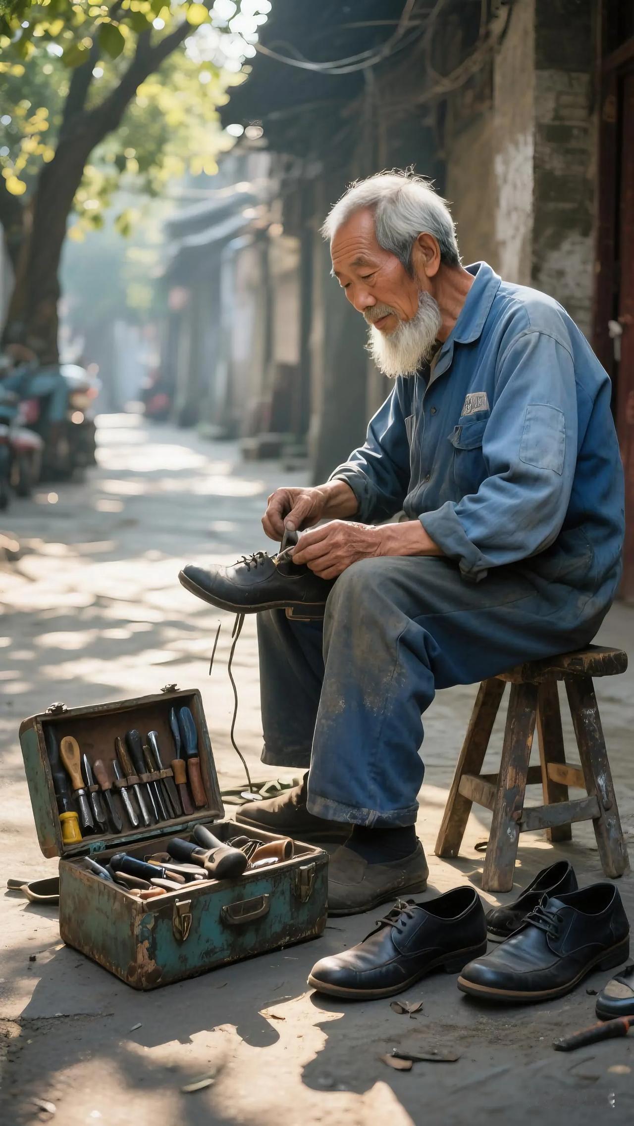 生活中有哪些细微却让你感动的小事楼下修鞋的大爷总记得我鞋码。上次去补凉鞋，他说“