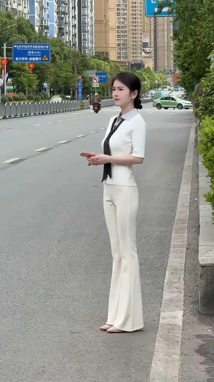 上班路上，见小静在路边等车。
我摇下车窗叫，小静。
她见是我，高兴道，怎么是你？