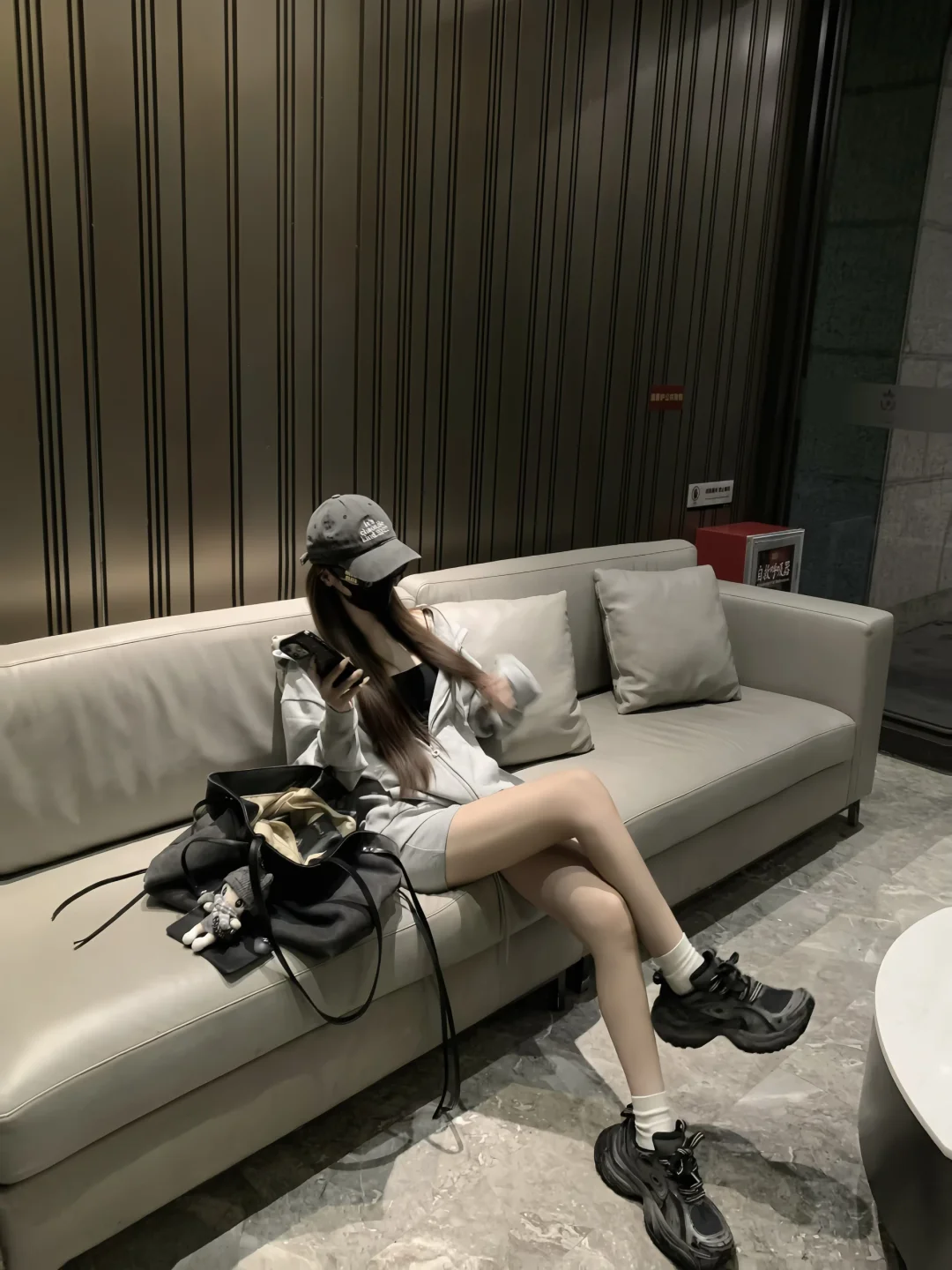 OOTD｜灰色套装初秋永远的神！！！