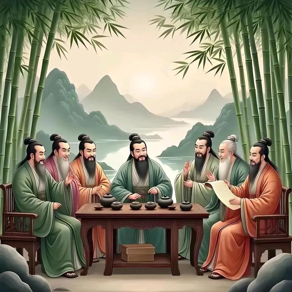 在中国悠久的历史长河中，有一群人，他们以超然的态度、自由的精神、独特的风采，成为