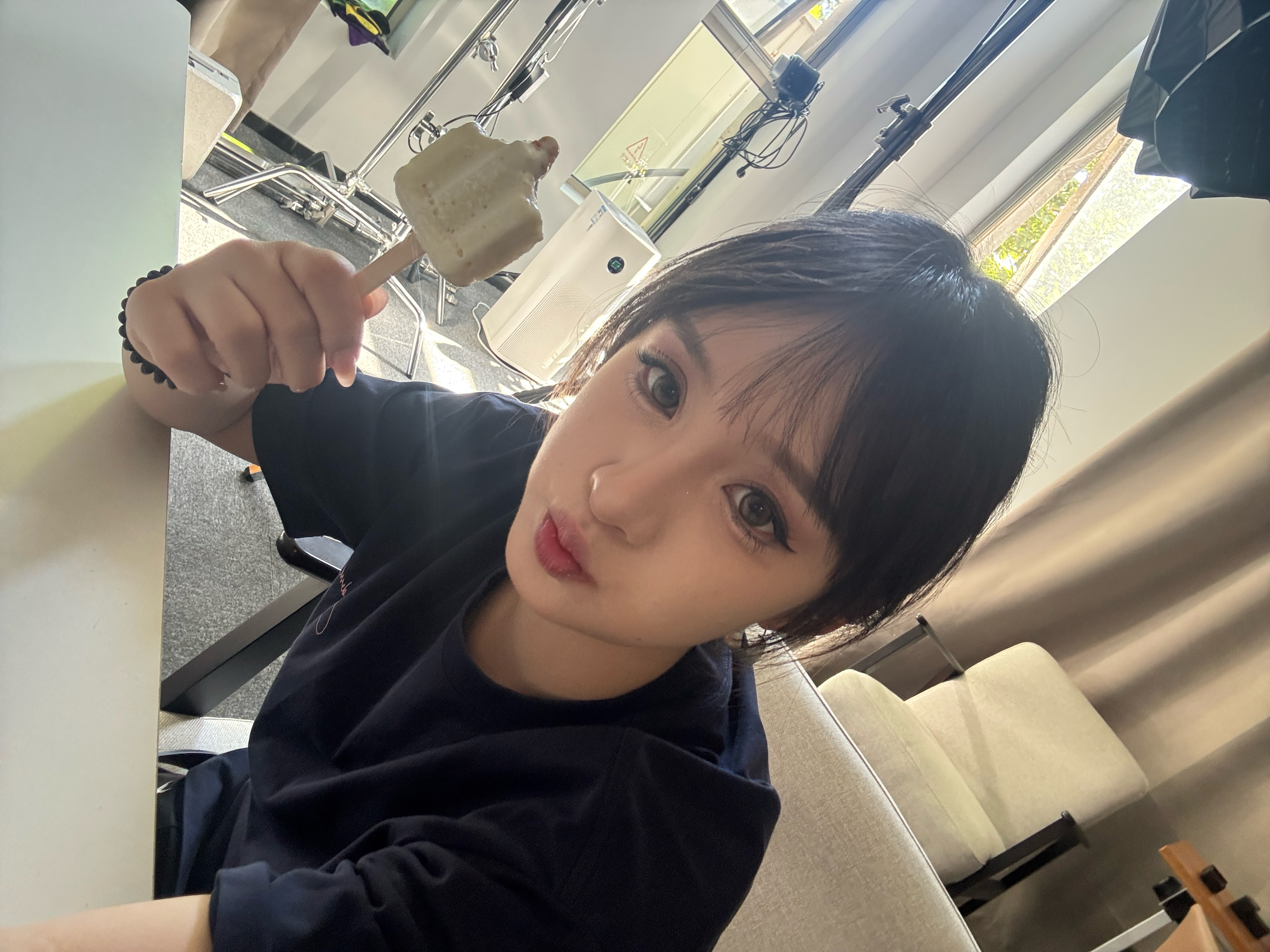 太热嘞 吃个奶皮子冰激凌你们喜欢吃什么口味滴