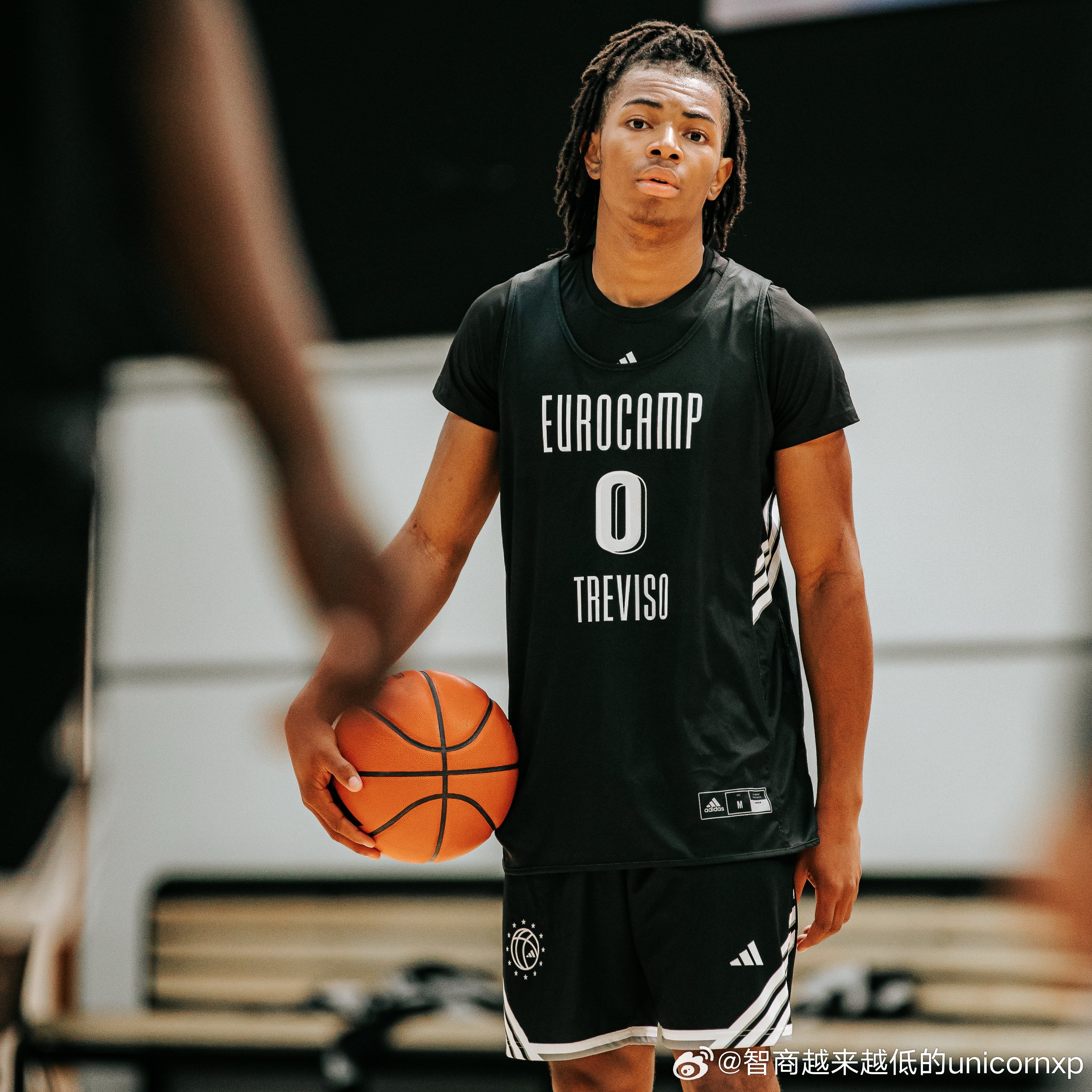 Deron Rippey Jr.身体真炸裂，我记住你了阿迪达斯欧洲训练营NBA[