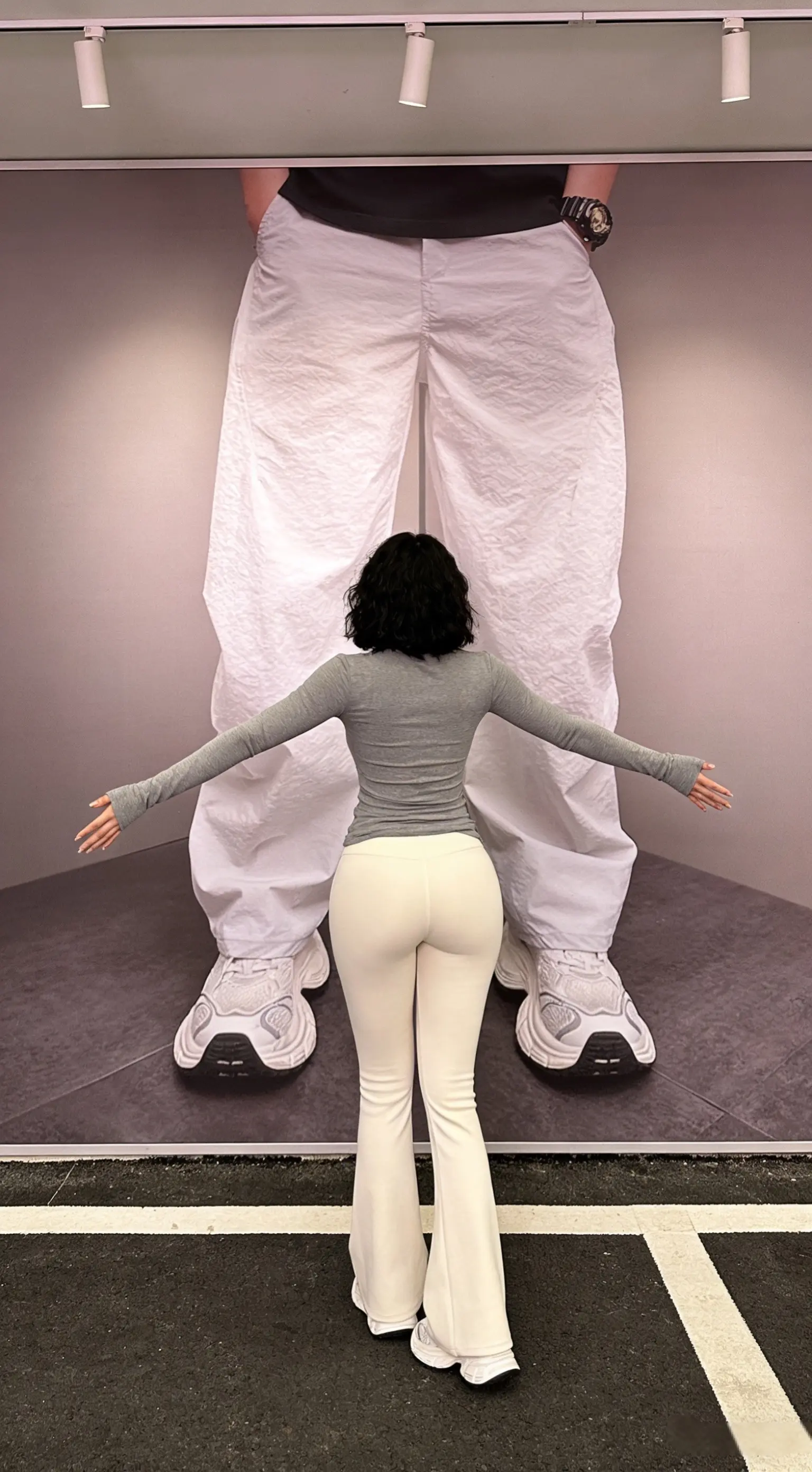 美式男裤2026年夏季新款痞帅宽松哈伦裤青年男士休闲户外直筒裤子   ...