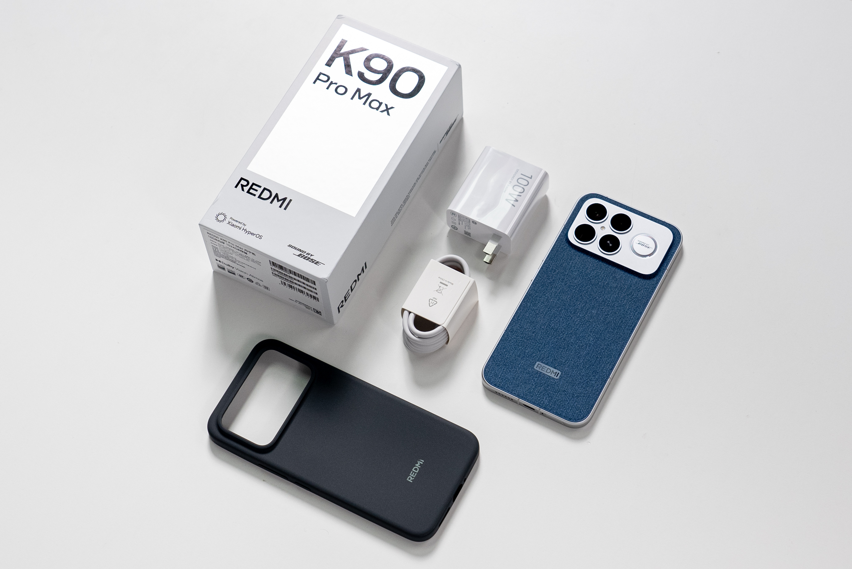 我们拿到了 REDMI K90 Pro Max 的丹宁色版本[馋嘴]这次 K90