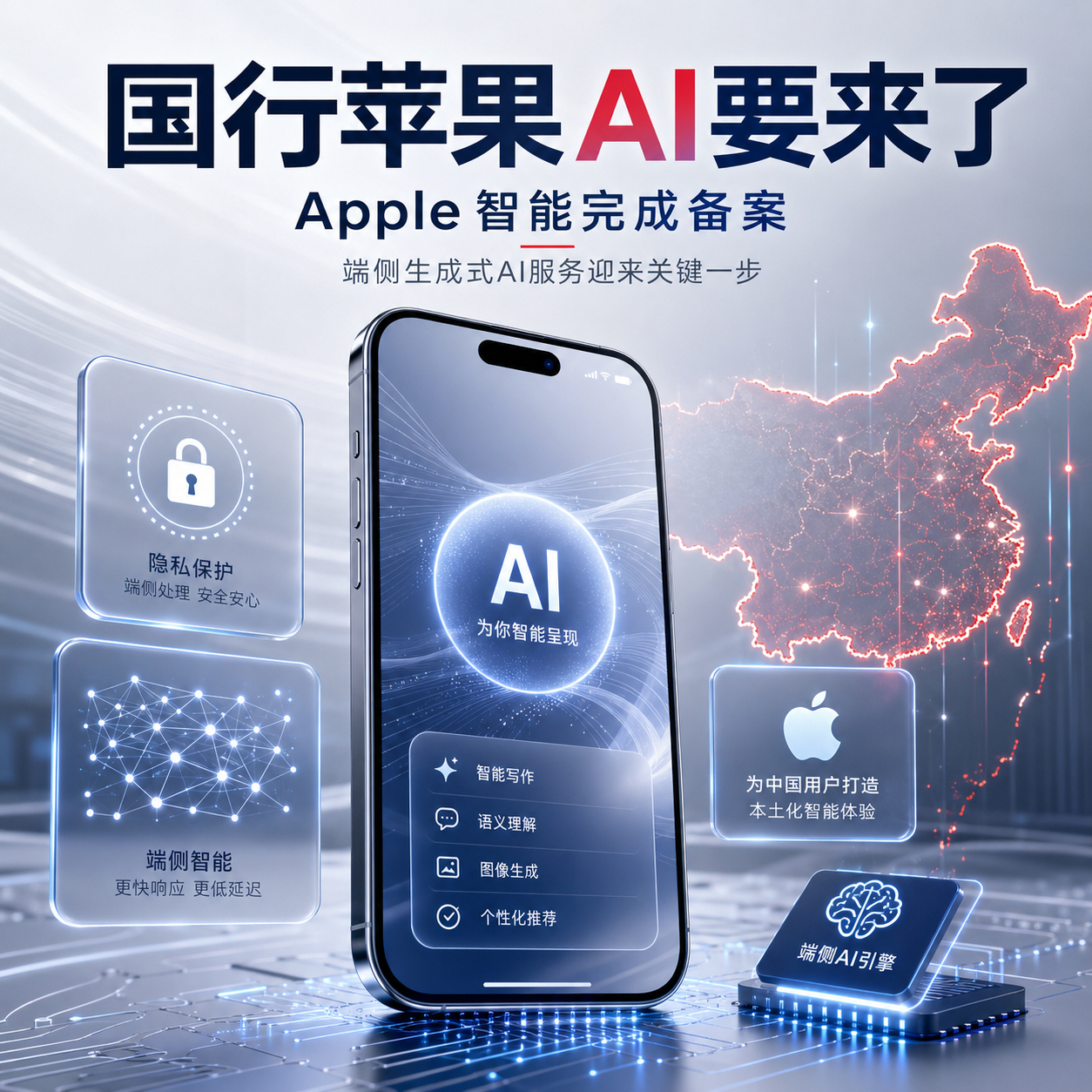 国行苹果AI要来了等了这么久，国行Apple智能终于迈过了关键一步。不过，来得晚