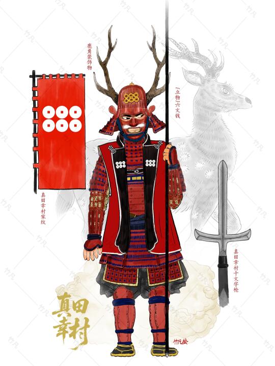 真田幸村—真田赤备插图