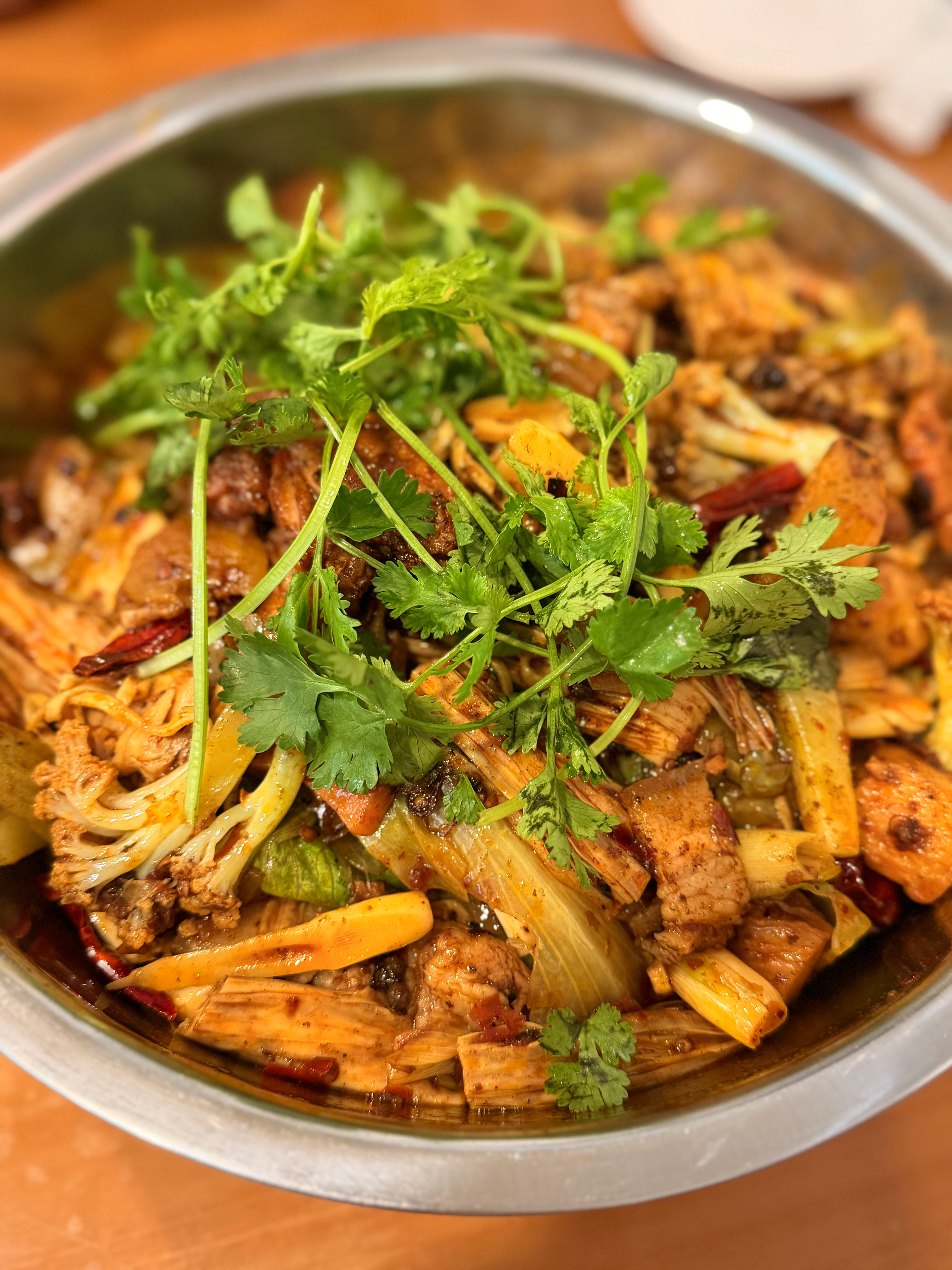 工作餐首选机场附近那家无名香锅！干饭必须吃点辣的