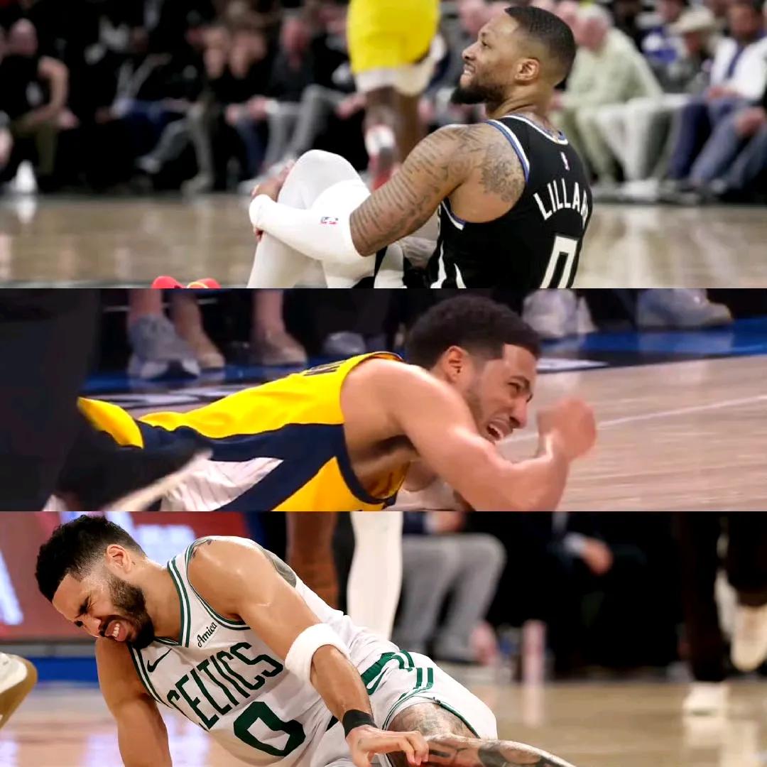 本赛季NBA最倒霉的三位巨星，只希望他们下赛季康复回来！！

人类最大挑战是伤病