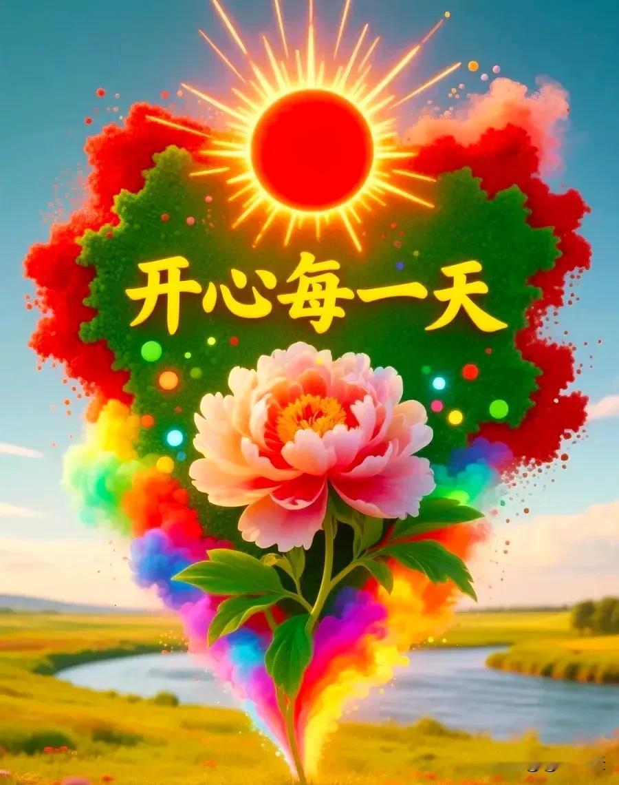晨光照耀梦初醒
鸟叫虫鸣悦耳声
 元气满满迎新日
快乐心情伴我行

[心][心]