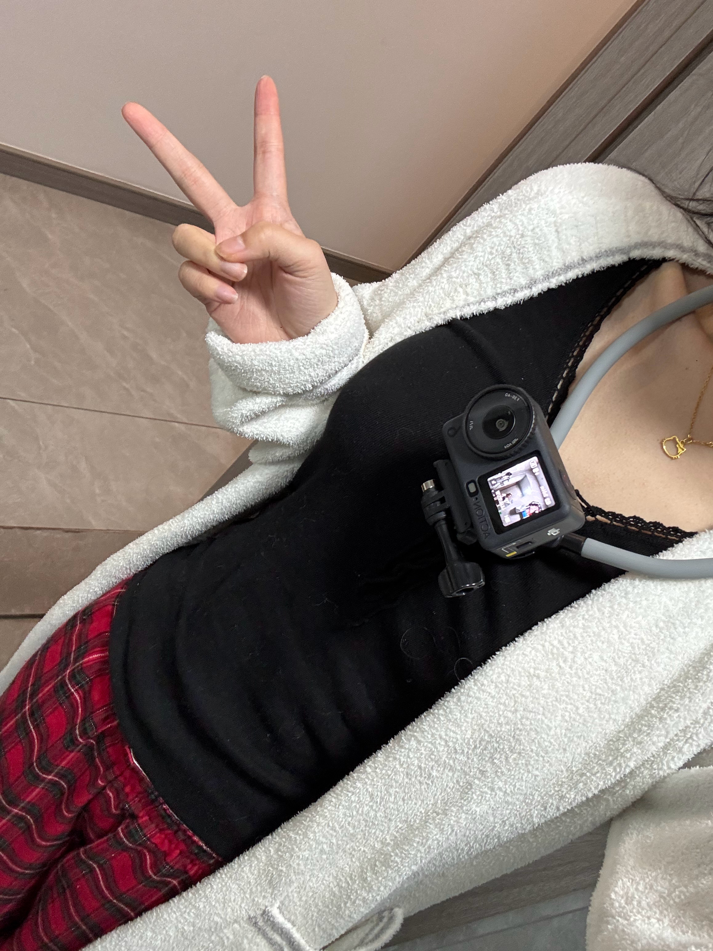 准备录一个晚间vlog 