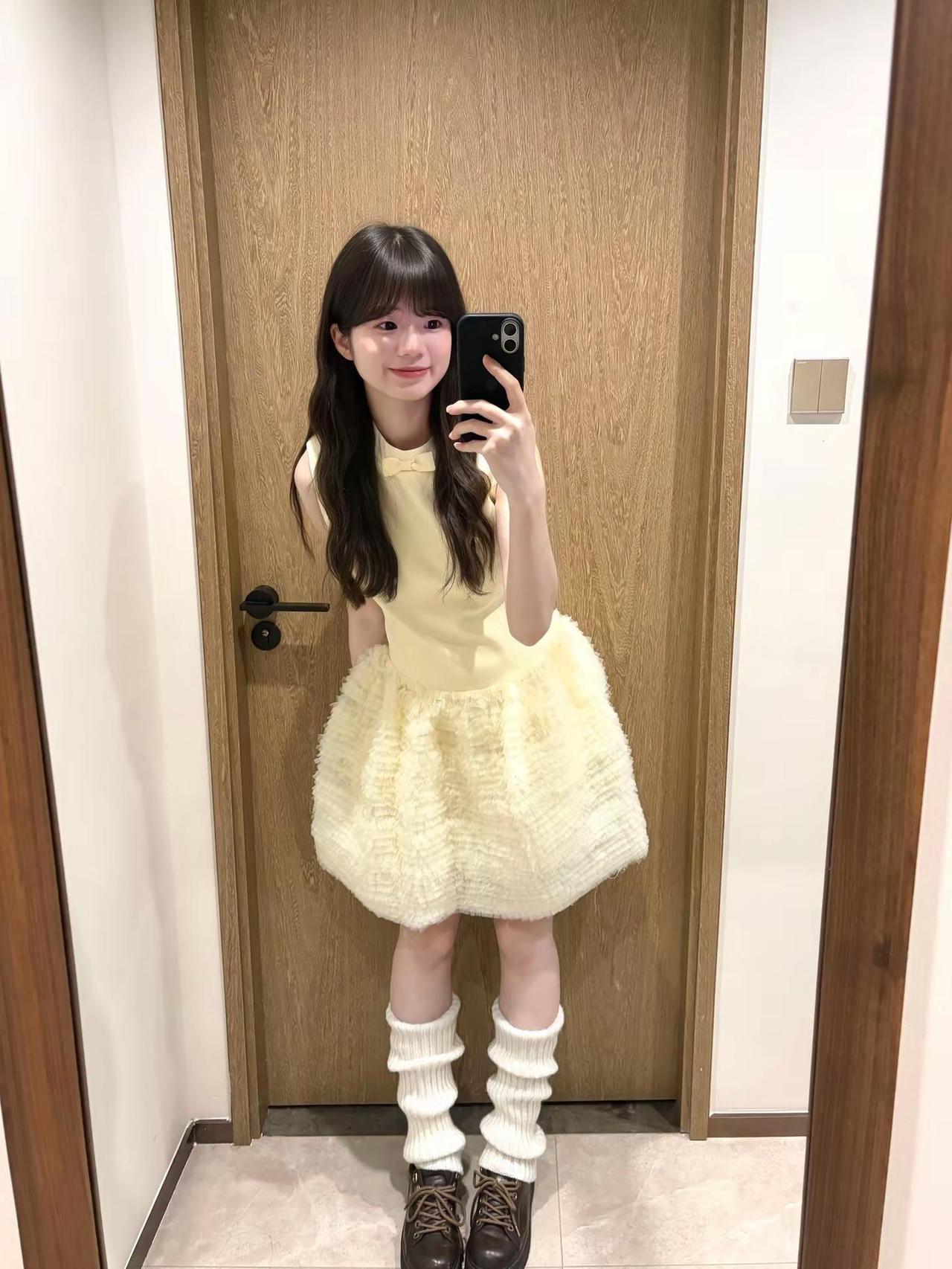 🍰💭。蛋糕裙真的好甜aaaa!!