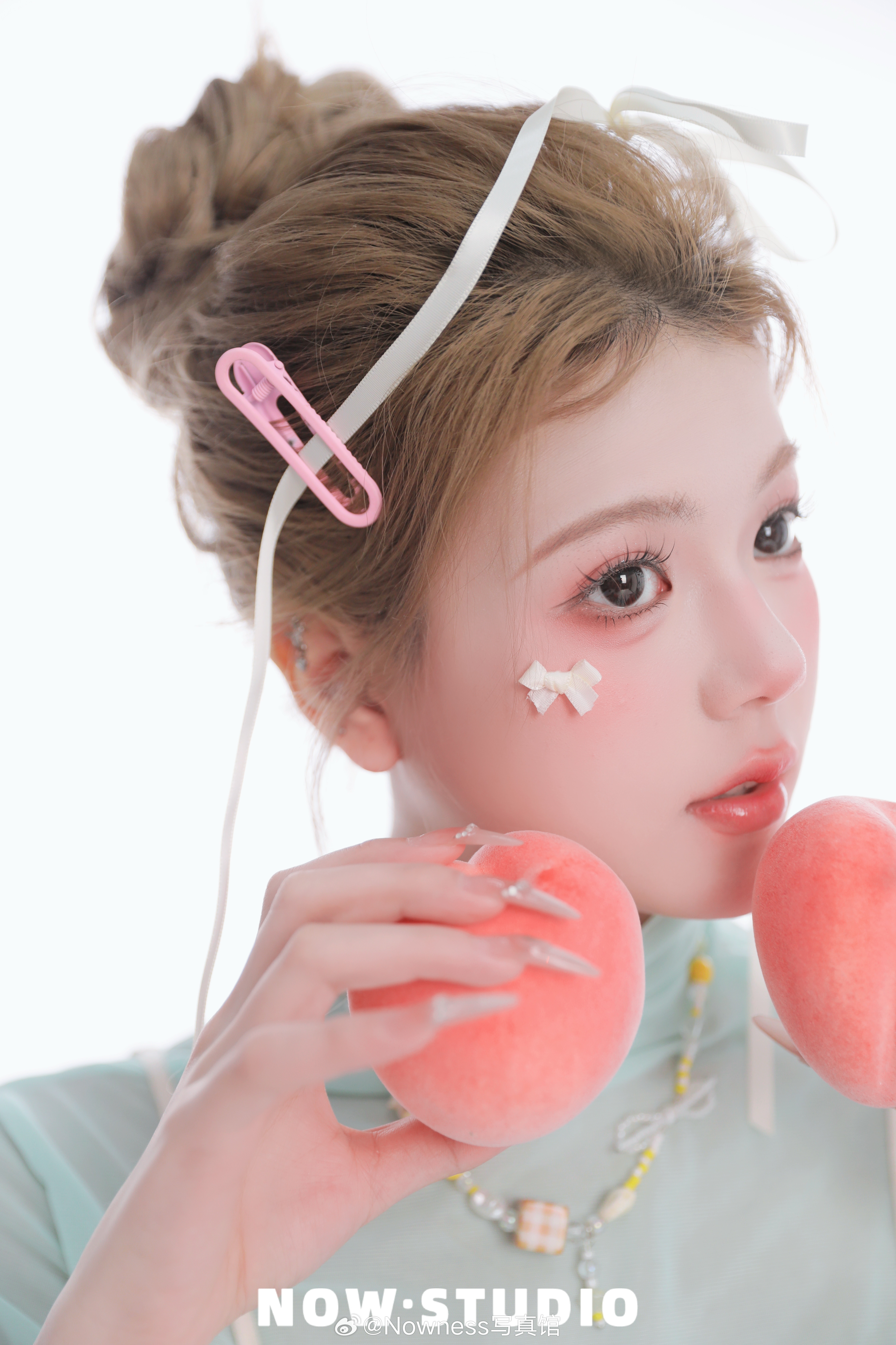 夏日果汁蜜桃🍑📷韩系画报Now-ness写真馆 ​​​