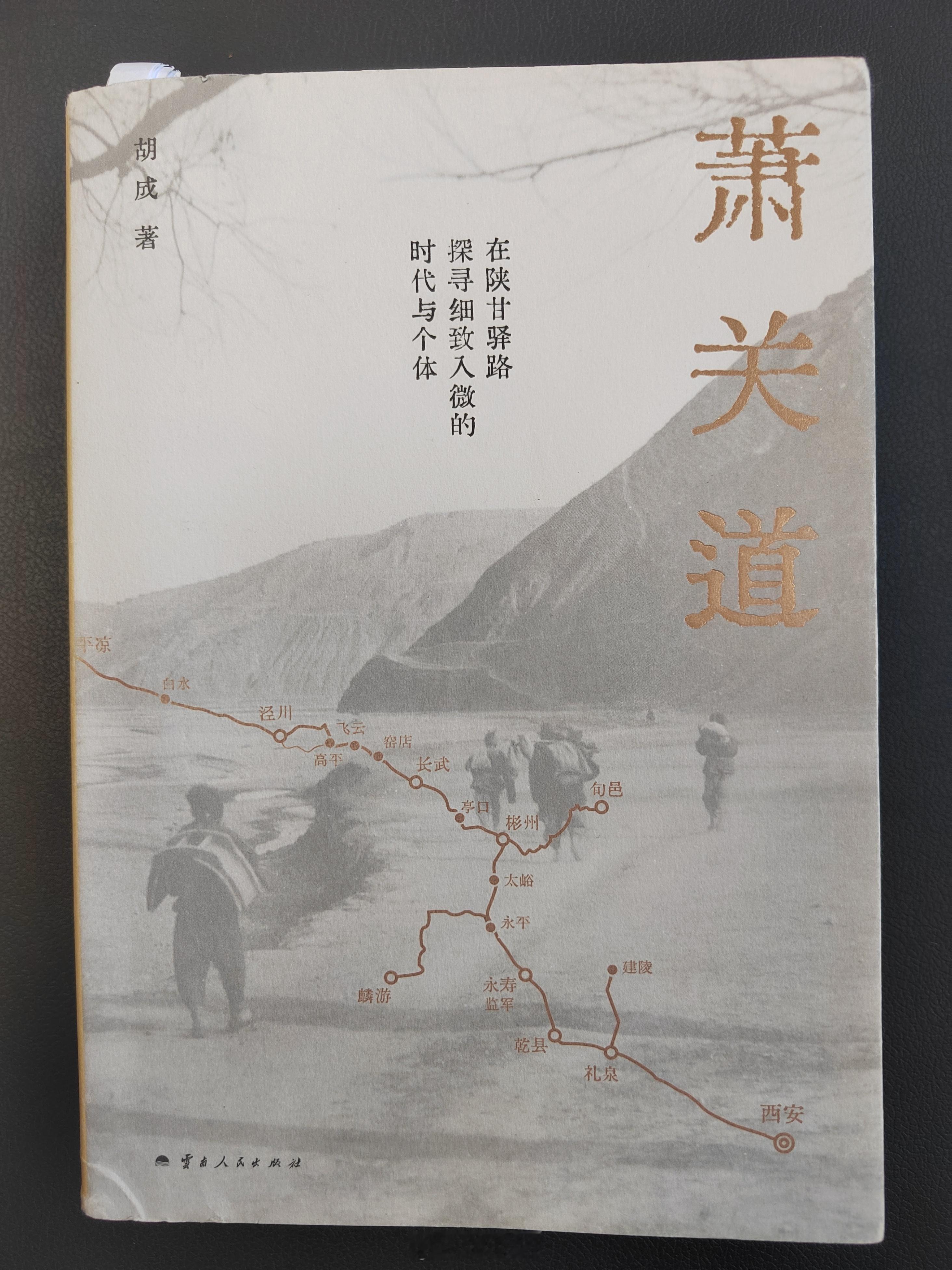 #读书# 2024年读完的第10本书：胡成的《萧关道》。这是一本关于失去的书。在
