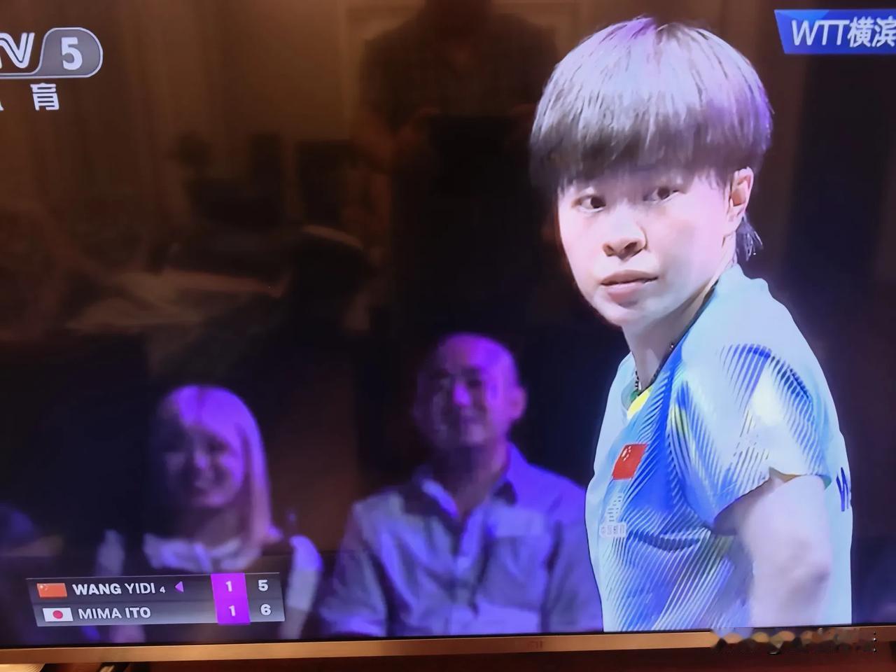 11：1，W TT横滨冠军赛，中国选手王艺迪对阵日本选手伊藤美诚！
      
