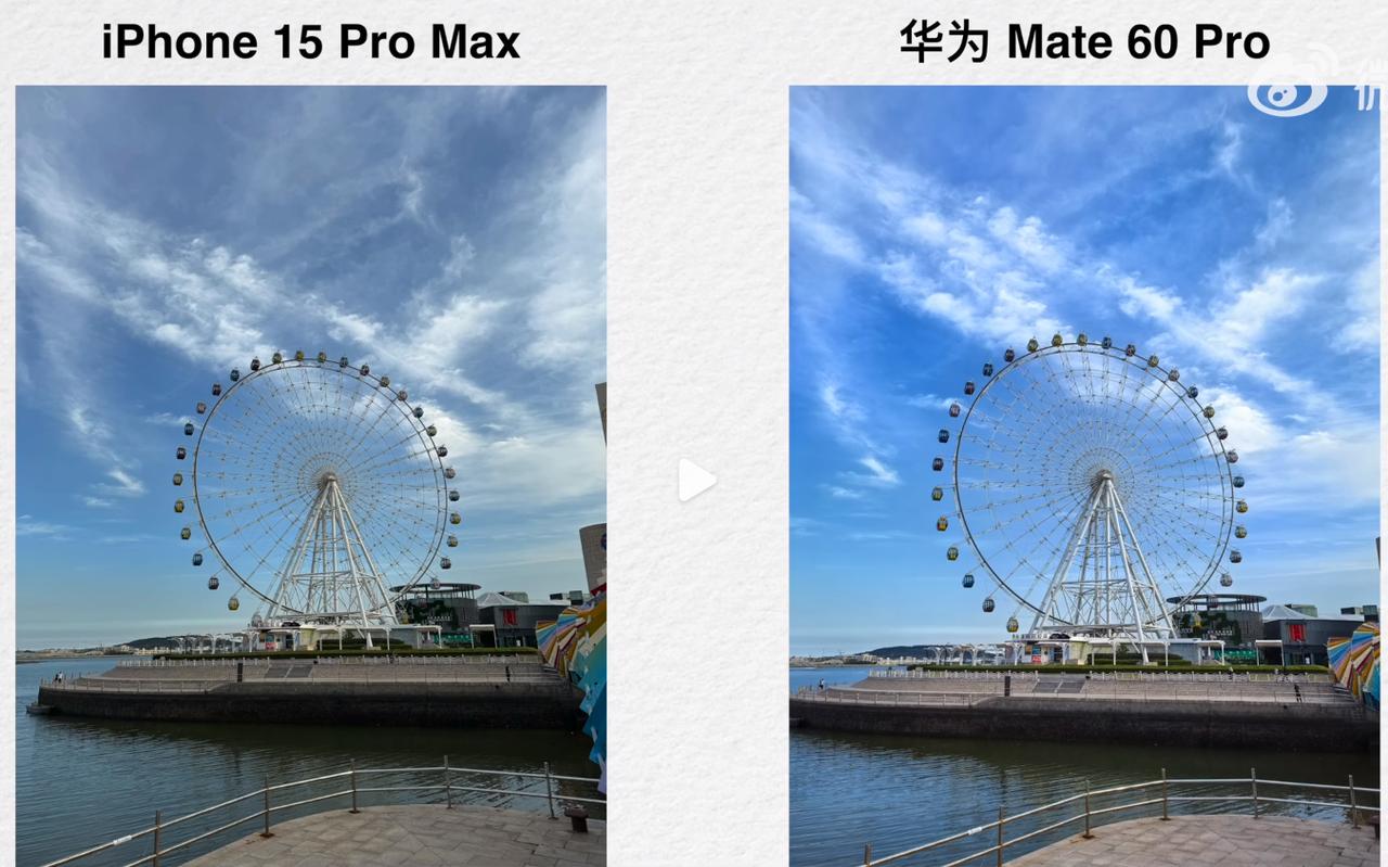 拍照，iPhone15 ProMax对比华为Mate60 Pro，你们觉得谁好看