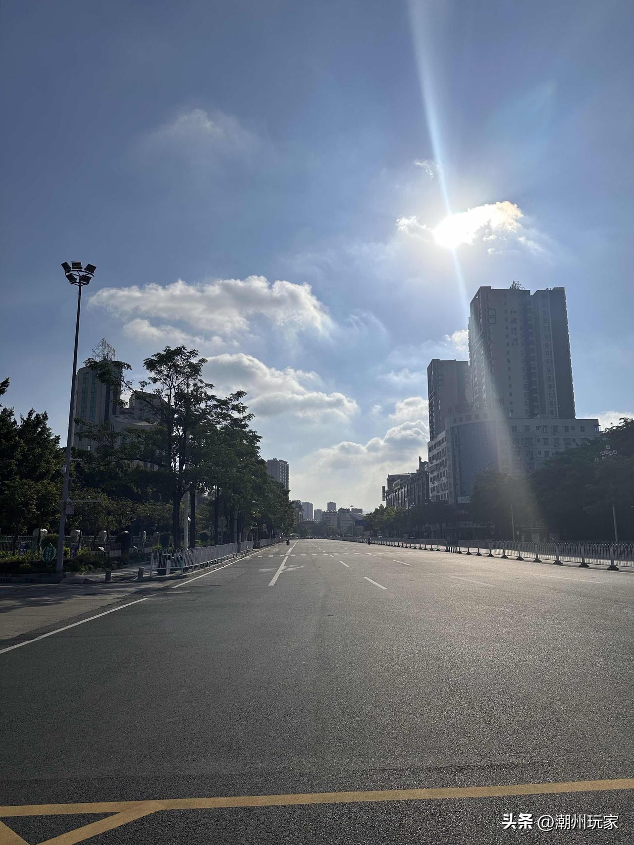 分享你随手拍的风景 分享一张你最近随拍的照片 潮州城市风景 广东天空随手拍 潮州