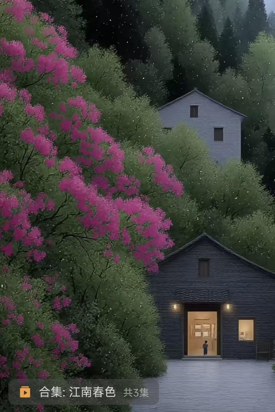 春园
满川啼鸟怨残红，
水郭春园柳絮风。
春雨一番江水阔，
草痕将绿到吴中。