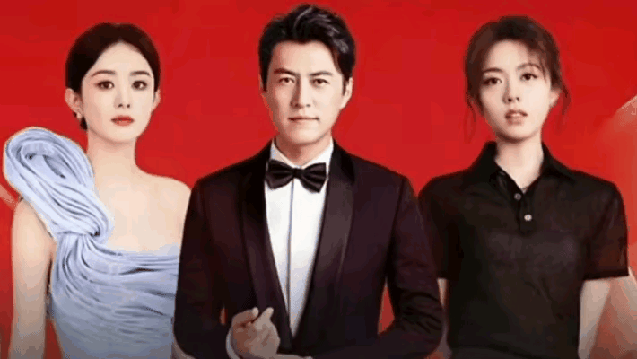 #靳东赵丽颖赵今麦飞天奖封面#引发热议。三位实力派演员同框亮相，彰显了中国影视行