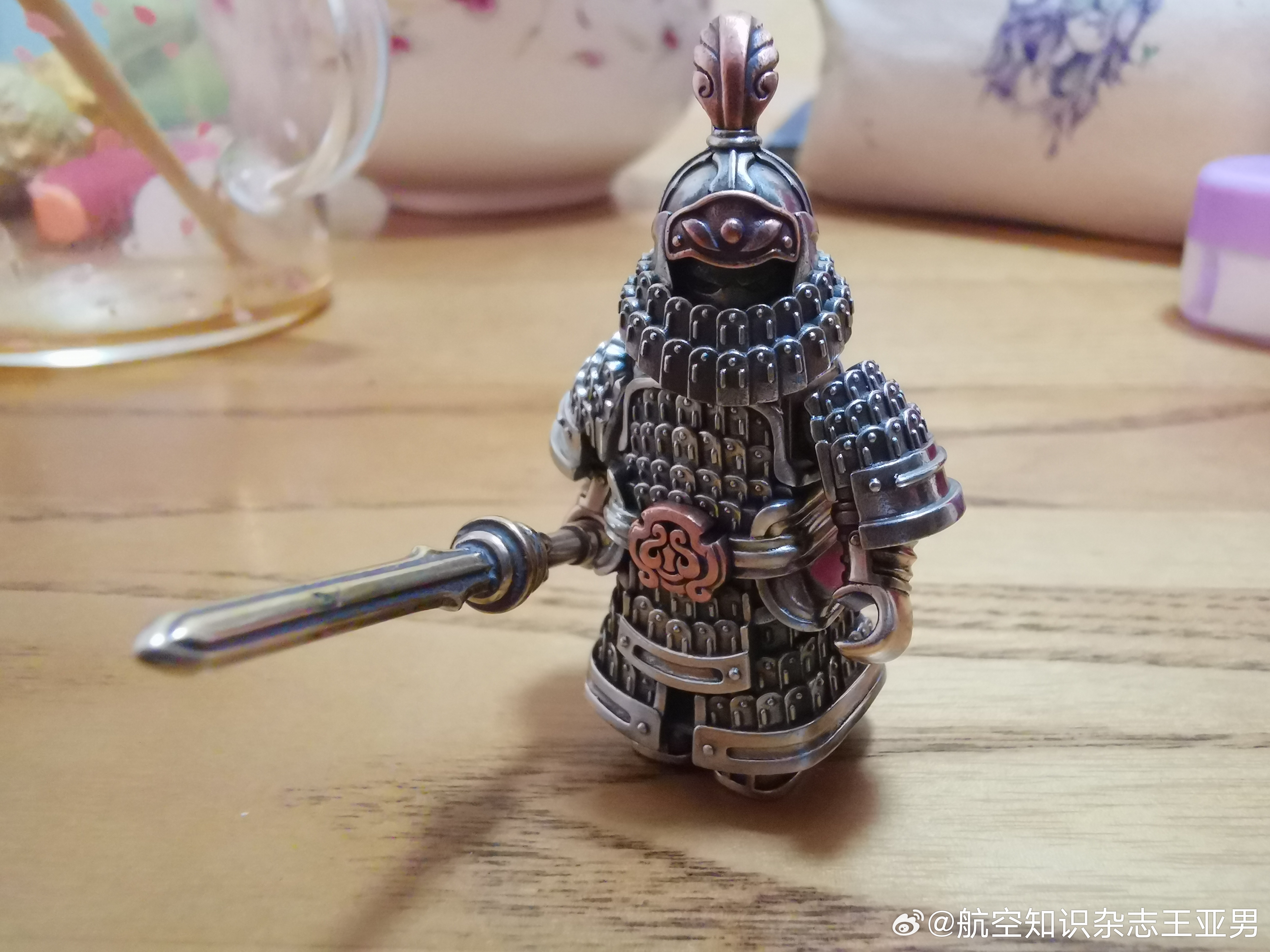 琢匠小小金属兵人之铁浮图——金人之重甲步兵。很精细很幽默很好玩。 ​​​