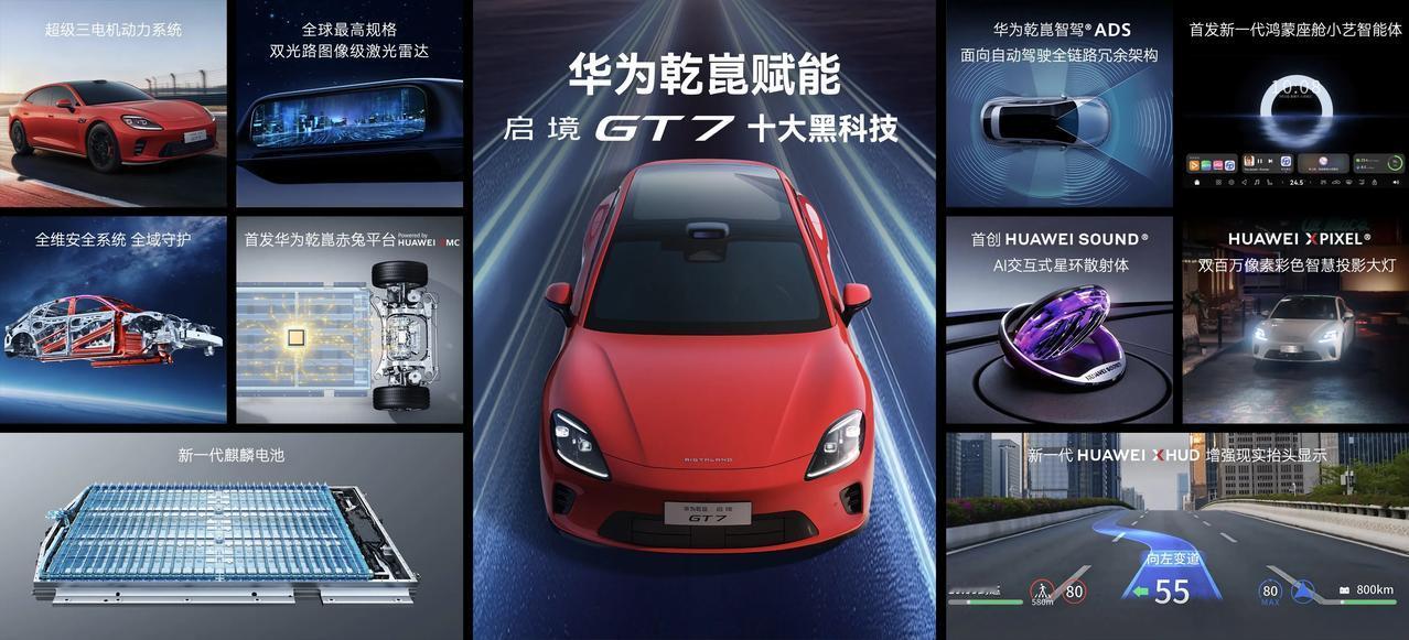 自启境GT7亮相以来，很多人都被启境GT7的颜值圈粉。
除了外观，启境GT7还藏