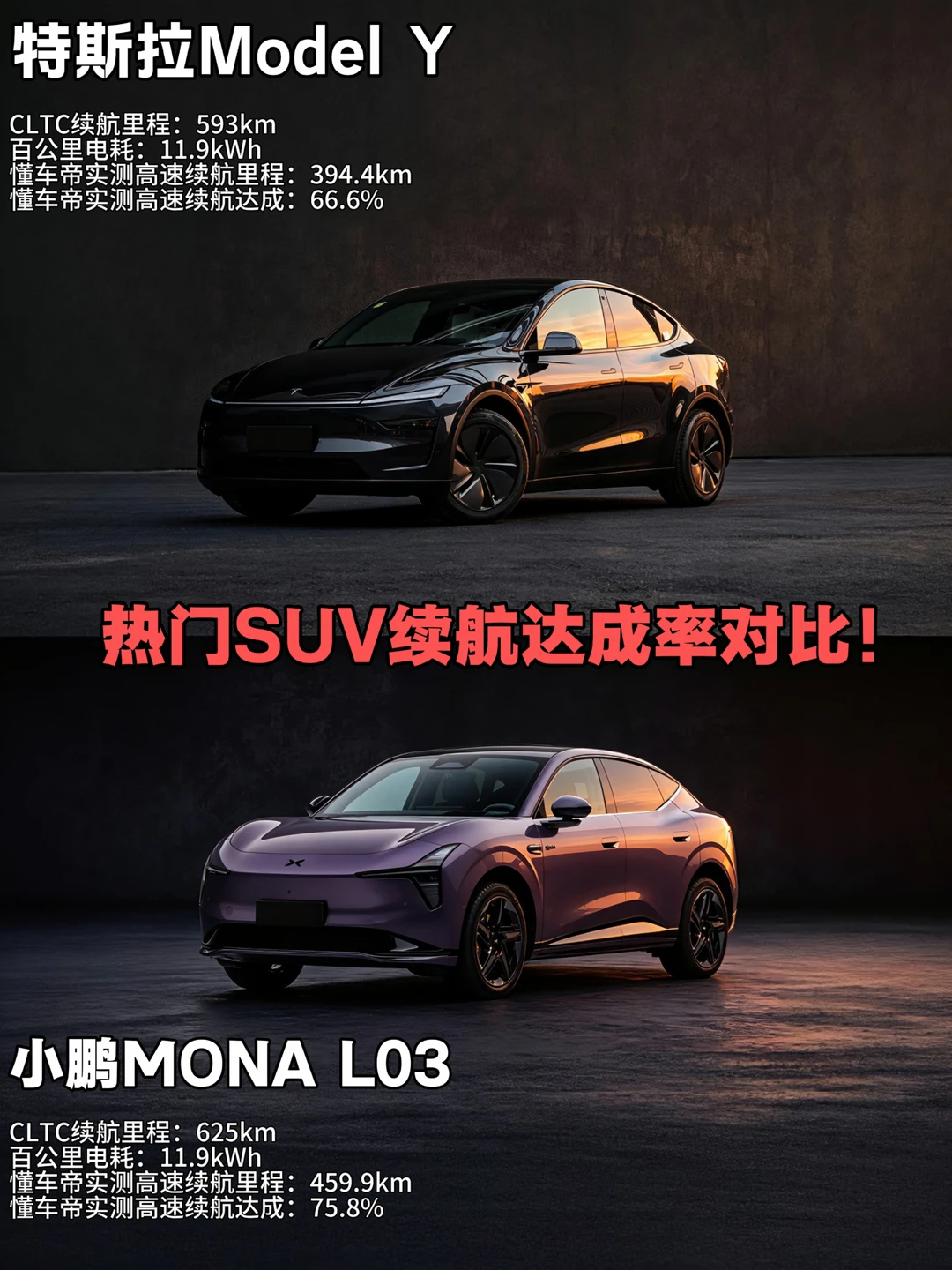 新手首台纯电SUV｜L03和Model Y怎么选？