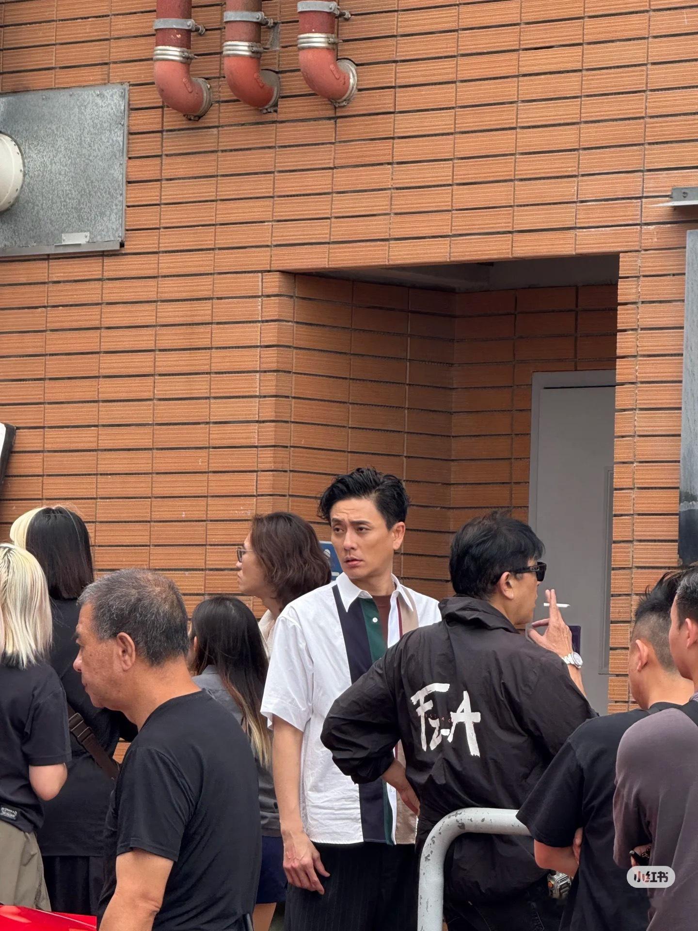 黄宗泽、蔡洁、谭俊彦《风华背后》香港路透 ​​​