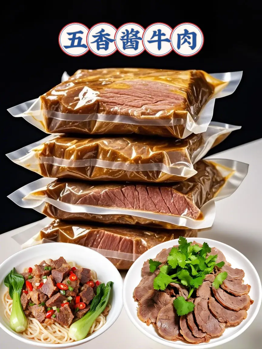 这款内蒙古五香酱牛肉真的是好吃又划算，精选优质牛腿肉，切割均匀，独特的...