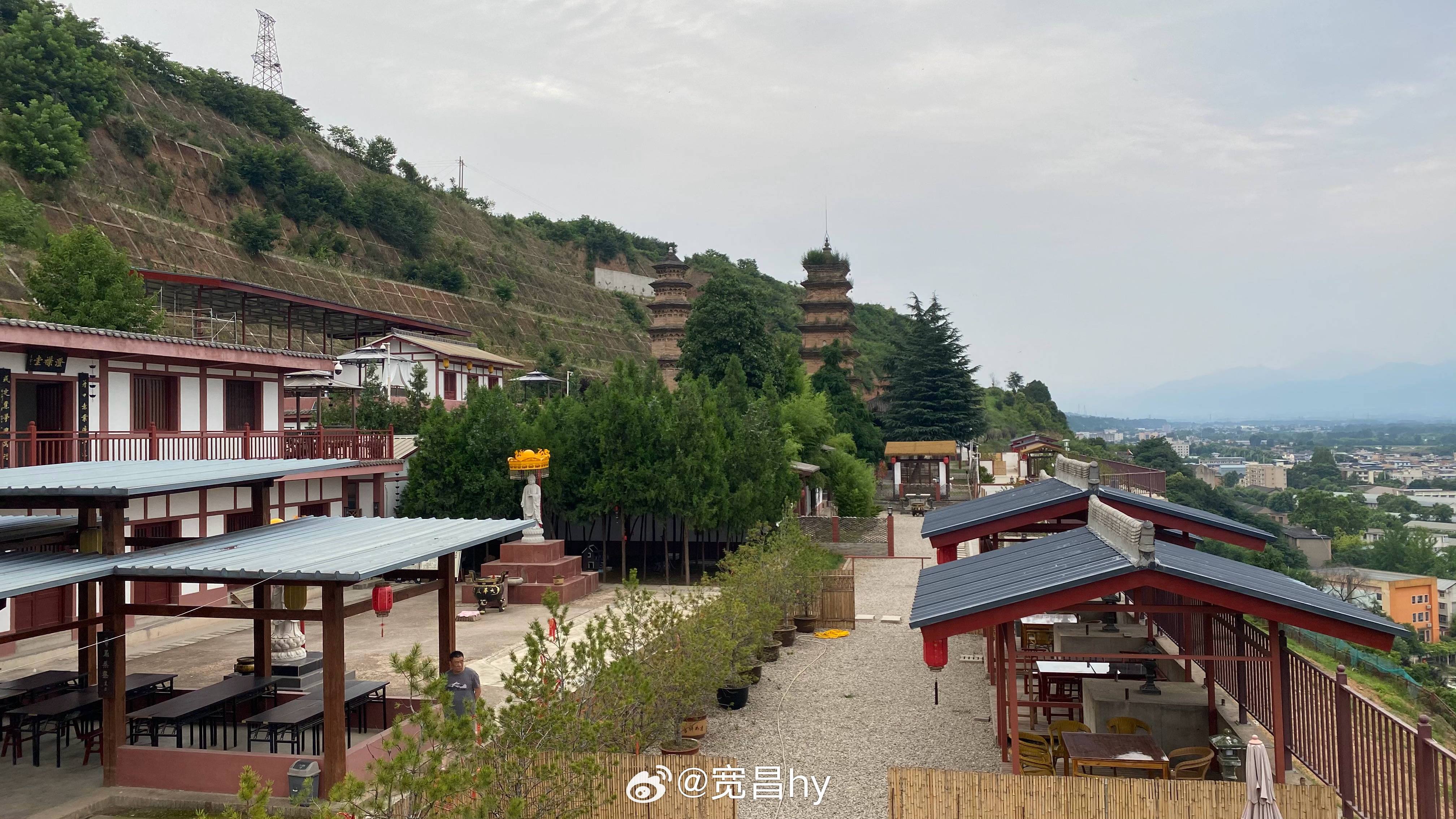 微博云祈福祈福2026华严宗祖庭西安华严寺 默默前行，惊喜总会不期而遇，人生里所
