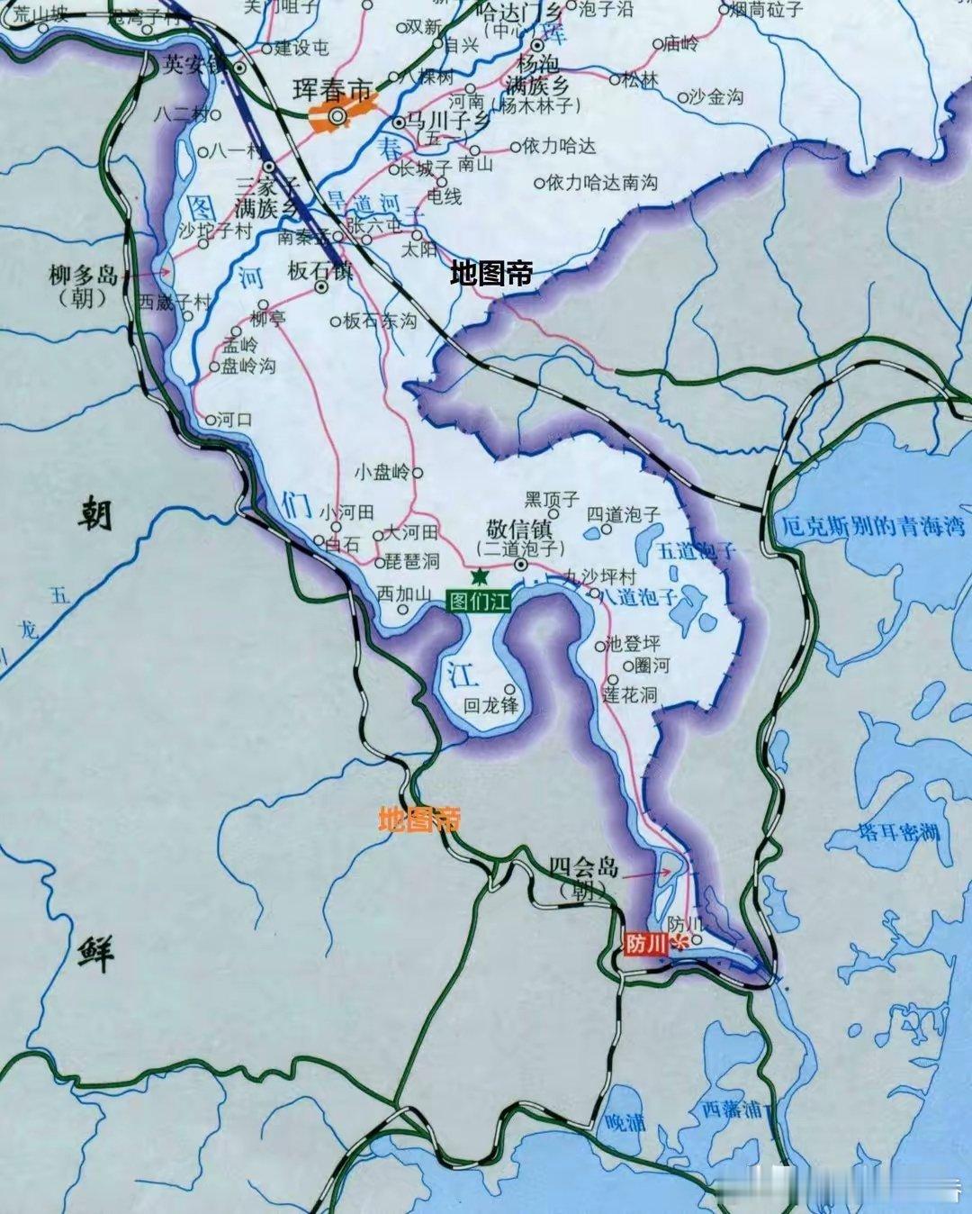听说要打开图们江出海口，直通北极？ ​​​