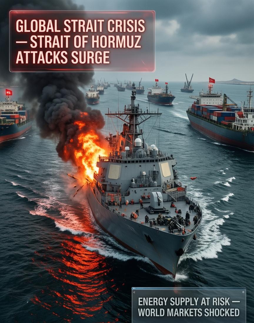 霍尔木兹海峡传来爆炸声，这次炸的是一艘拖船

3月8日，英国海上贸易行动办公室那