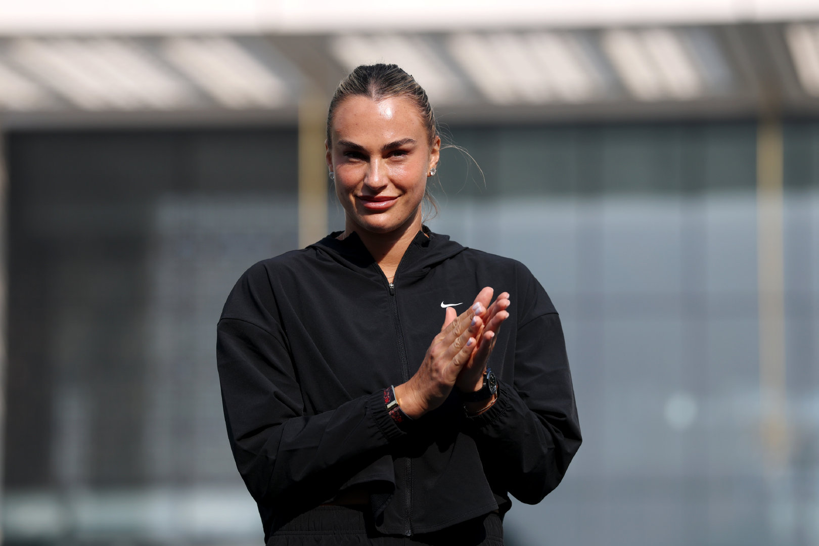 好天气☀️好心情😁萨巴伦卡新赛季预备中⌛️美网2026