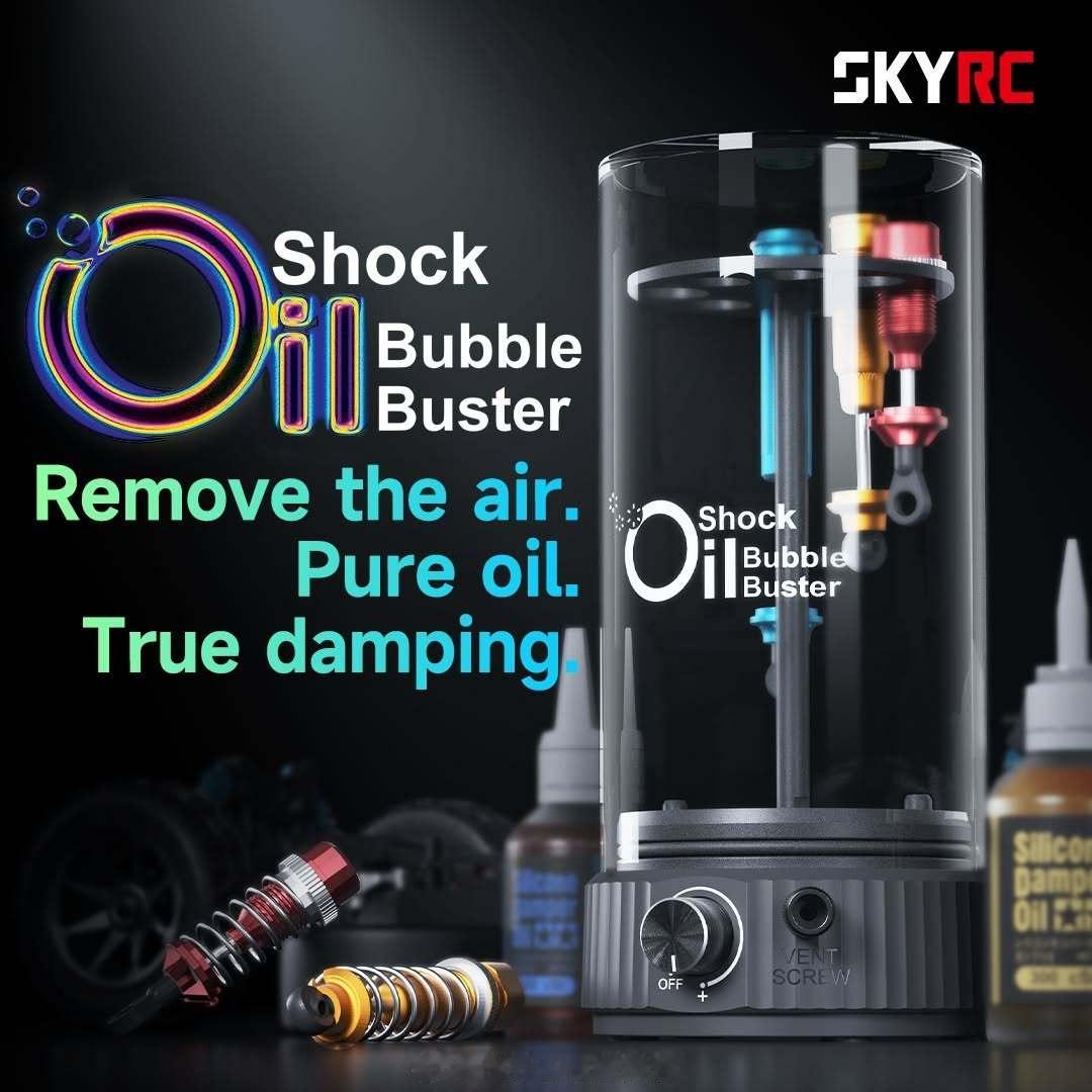 SkyRC（深圳天空）推出全新 Shock Oil Bubble Buster 